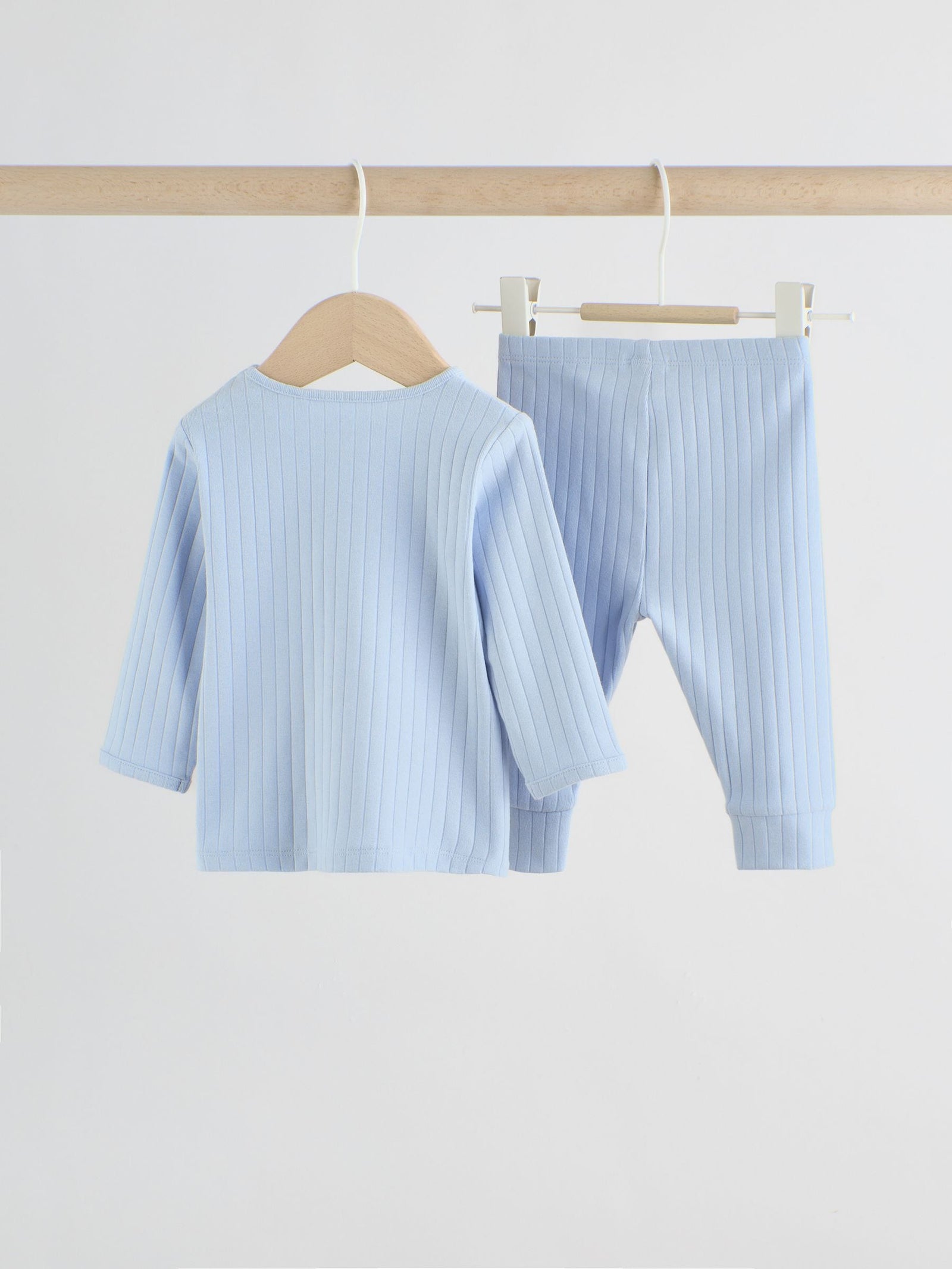 Blue Hello World Top and Leggings Baby Set (0-18mths)