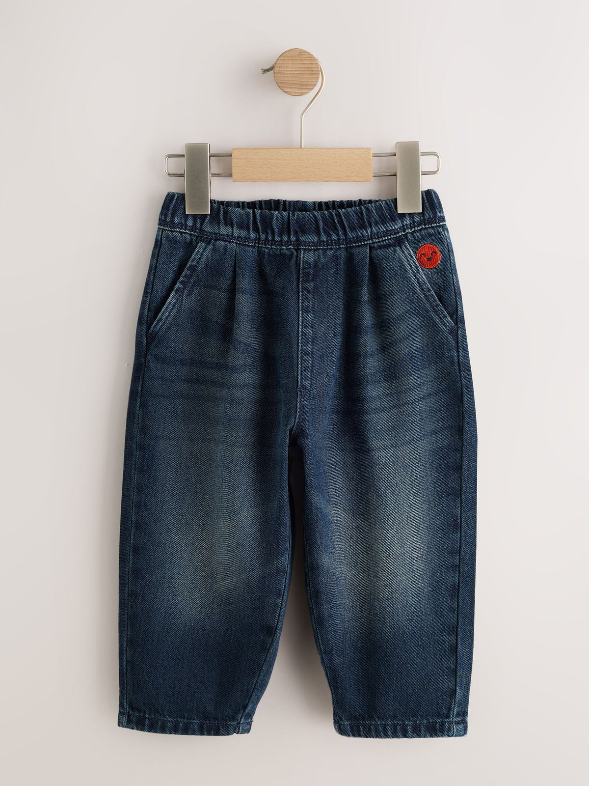 Dark Blue Barrel Jeans (3mths-7yrs)