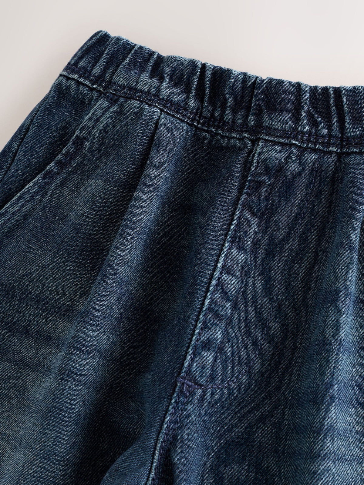 Dark Blue Barrel Jeans (3mths-7yrs)