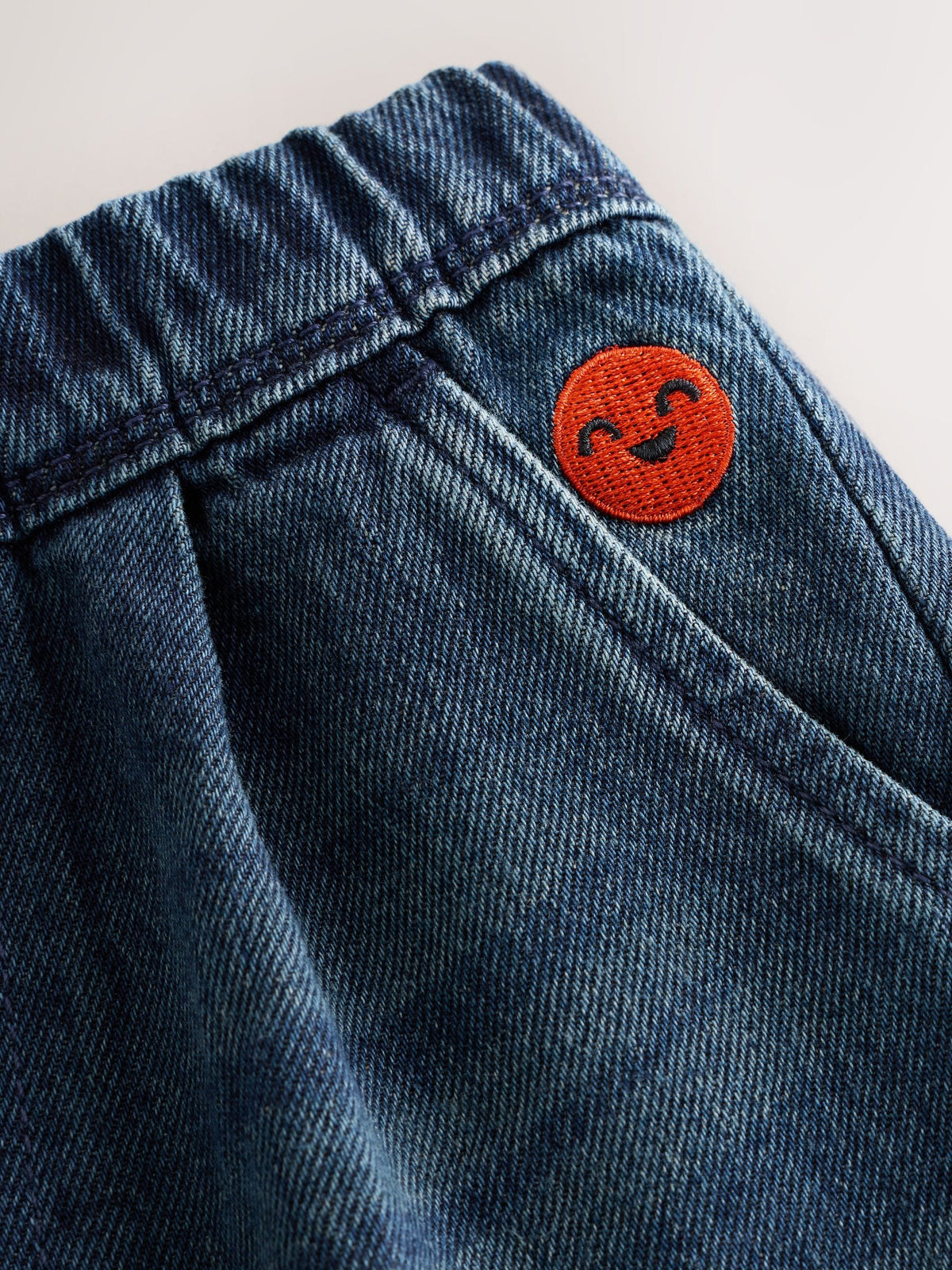 Dark Blue Barrel Jeans (3mths-7yrs)