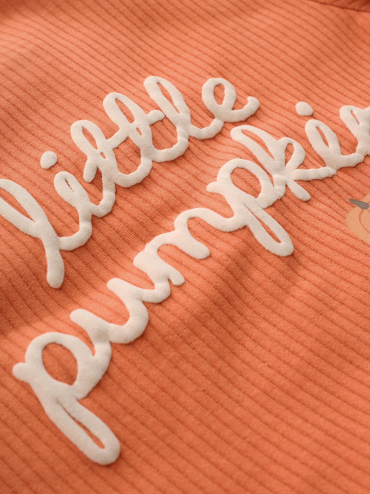Orange Little Pumpkin Two Way Zip Baby Sleepsuit (0mths-3yrs)