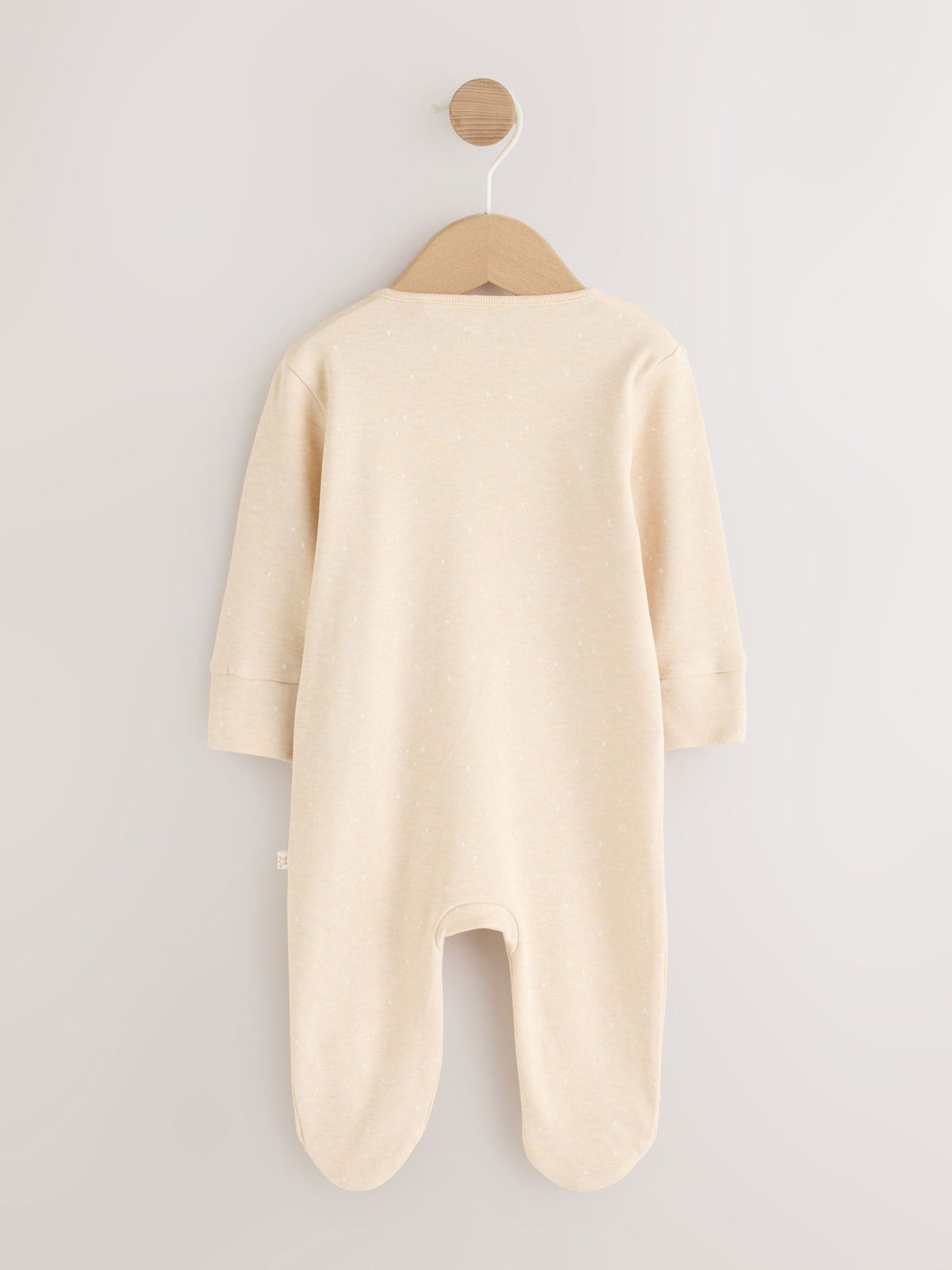 Neutral I Love My Daddy Two Way Zip Baby Sleepsuit (0-18mths)