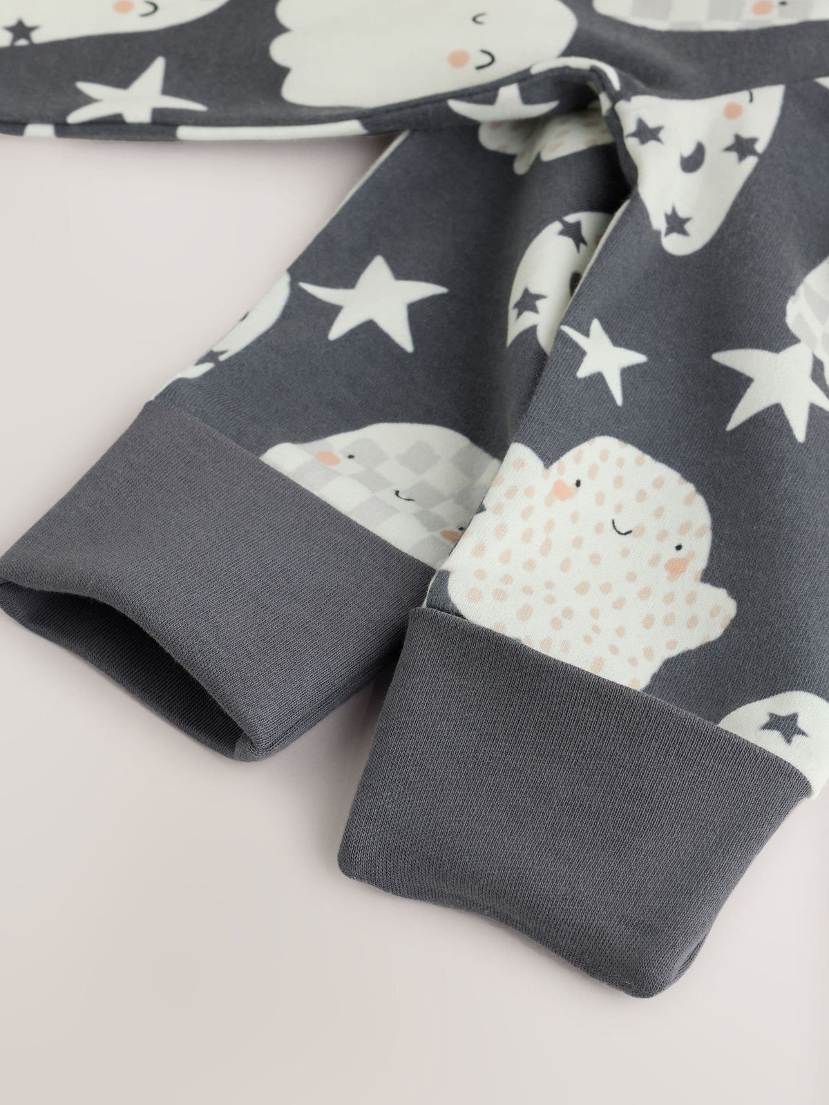Glow In The Dark Two Way Zip Baby Sleepsuit (0mths-3yrs)