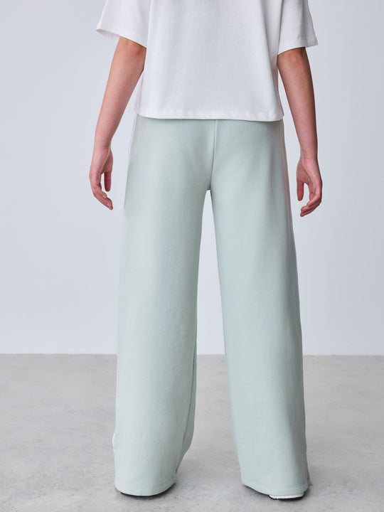 Baker by Ted Baker Green Boxy T-Shirt & Contrast Waistband Trousers Set 2 Piece
