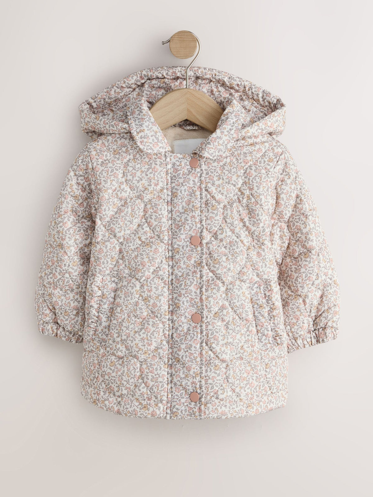 Ditsy Floral Shower Resistant Padded Coat (3mths-7yrs)