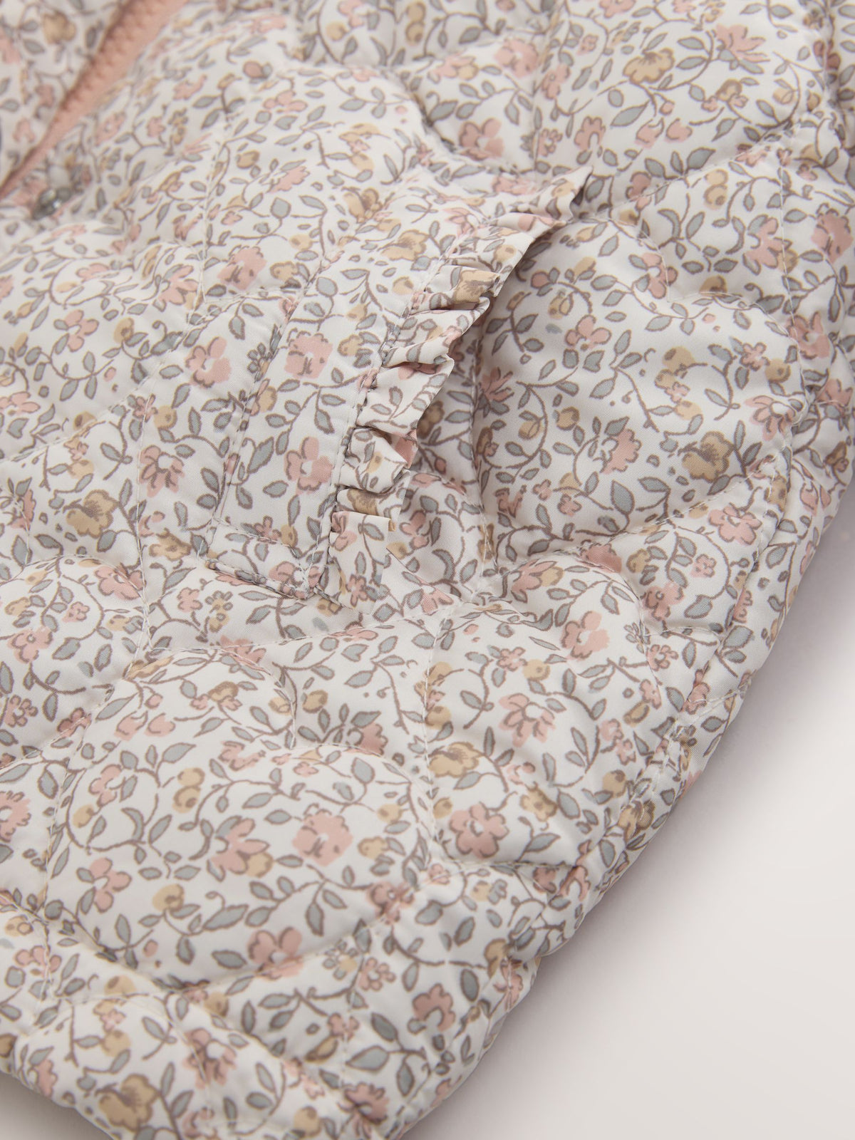 Ditsy Floral Shower Resistant Padded Coat (3mths-7yrs)