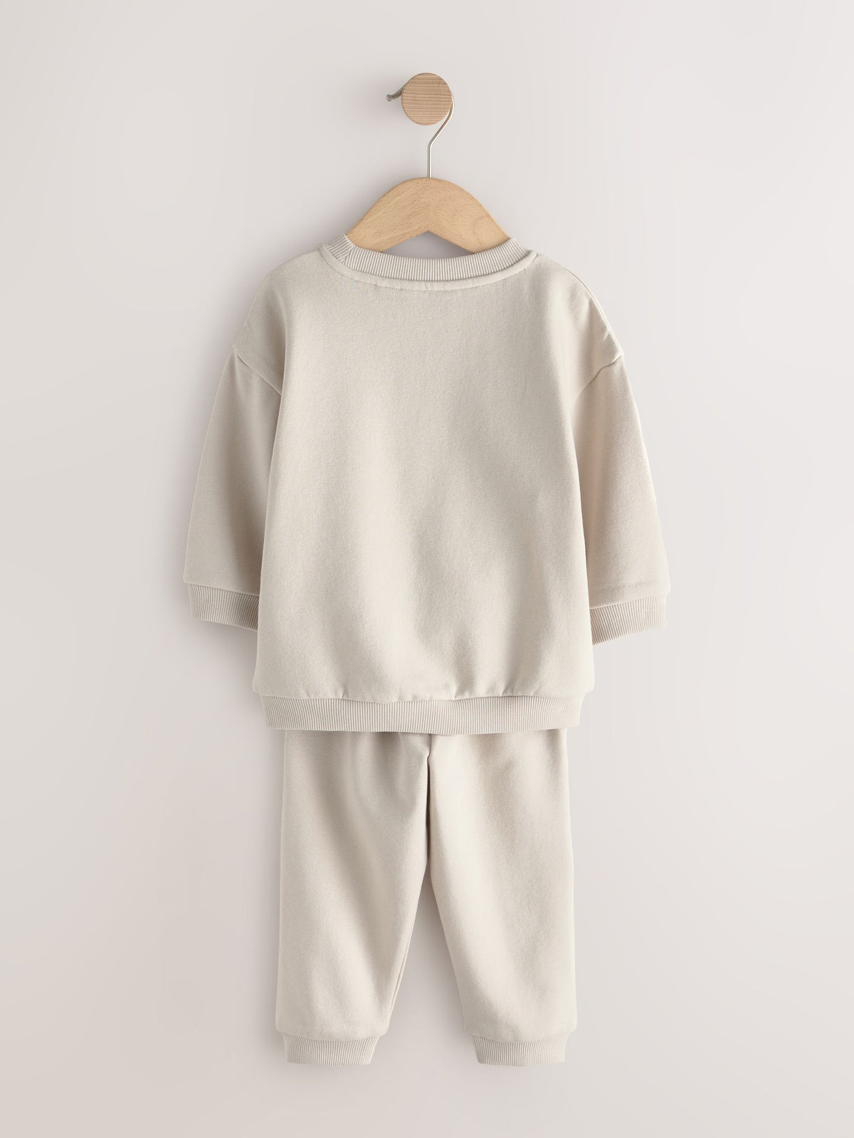 Neutral Sweat Top & Joggers Set 6 Piece (3mths-7yrs)