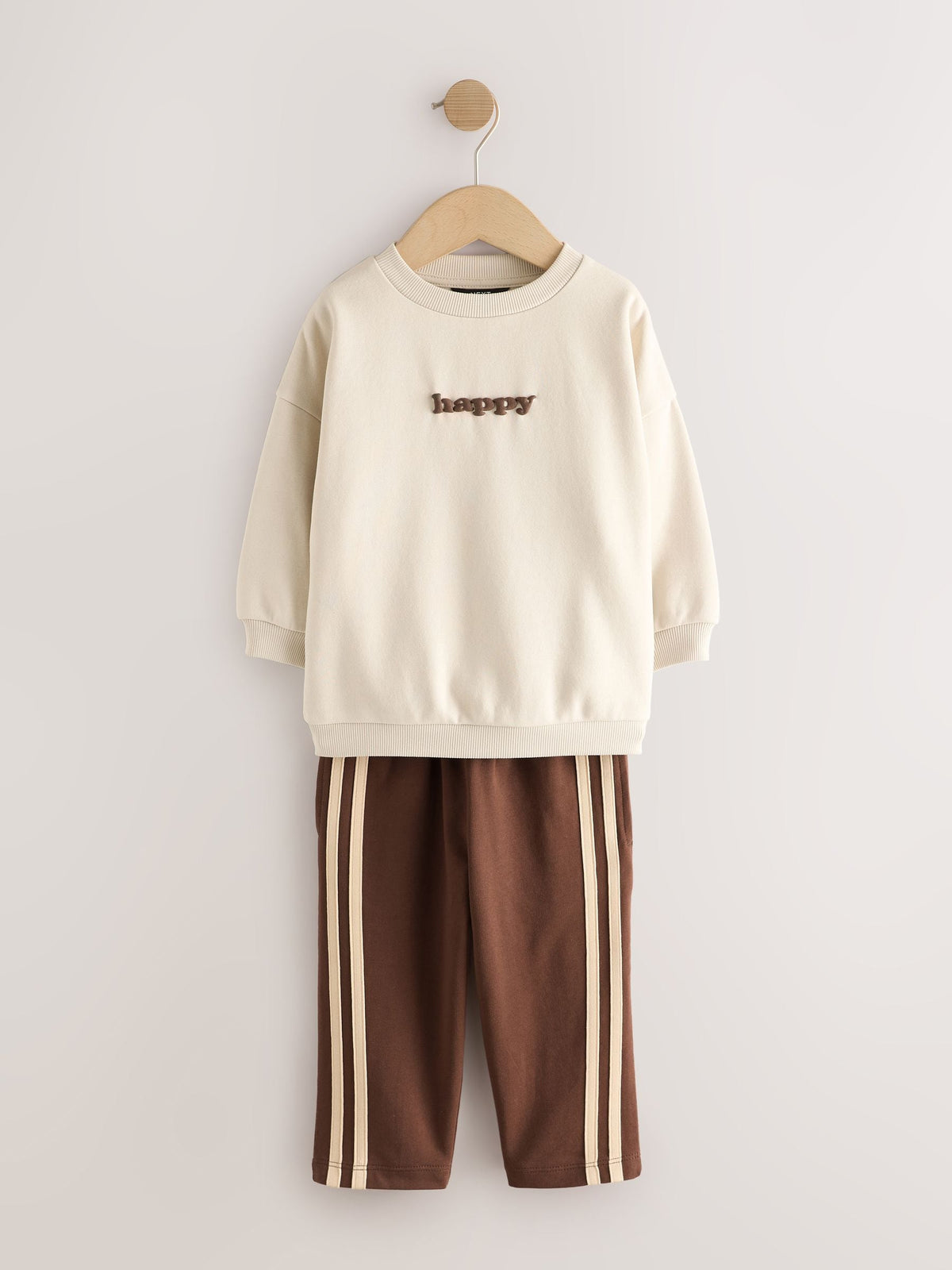 Multi Crew Neck Joggers Set 4 Piece (3mths-7yrs)