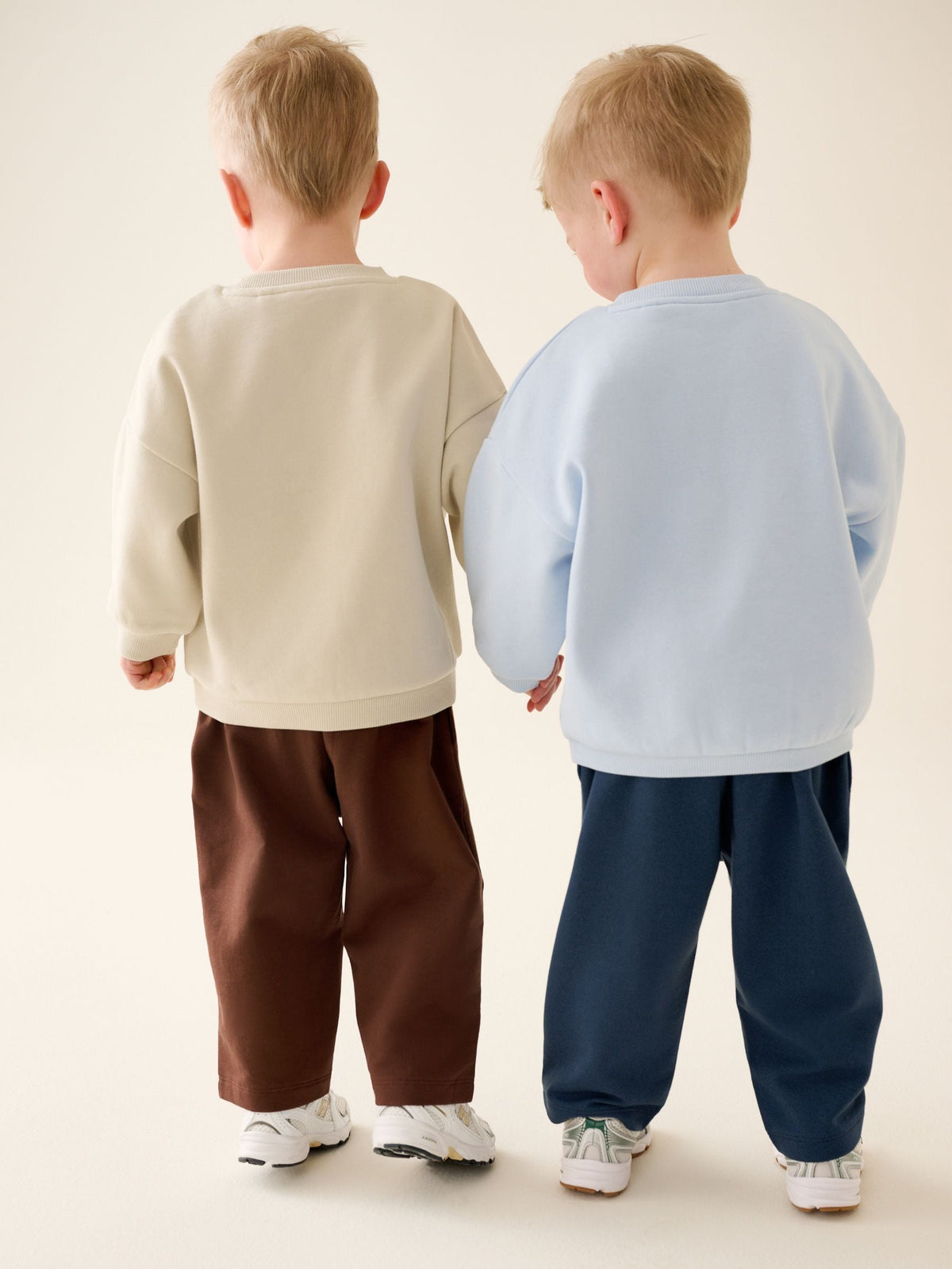 Multi Crew Neck Joggers Set 4 Piece (3mths-7yrs)