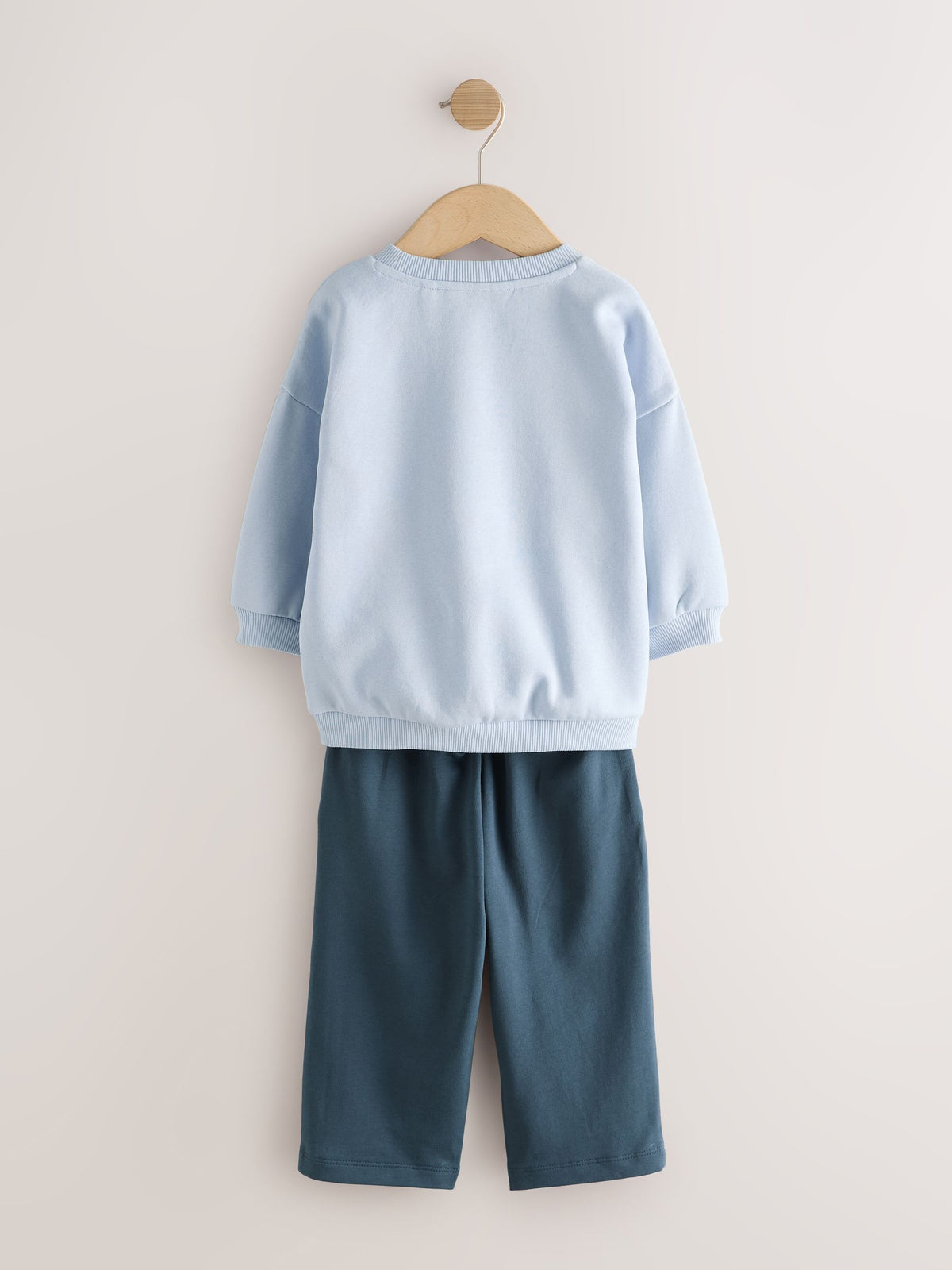 Multi Crew Neck Joggers Set 4 Piece (3mths-7yrs)
