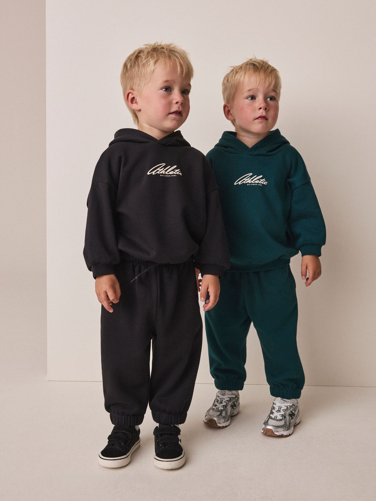Green/Black Hoody Sweat Top and Jogger Set 4  Peice (3mths-7yrs)