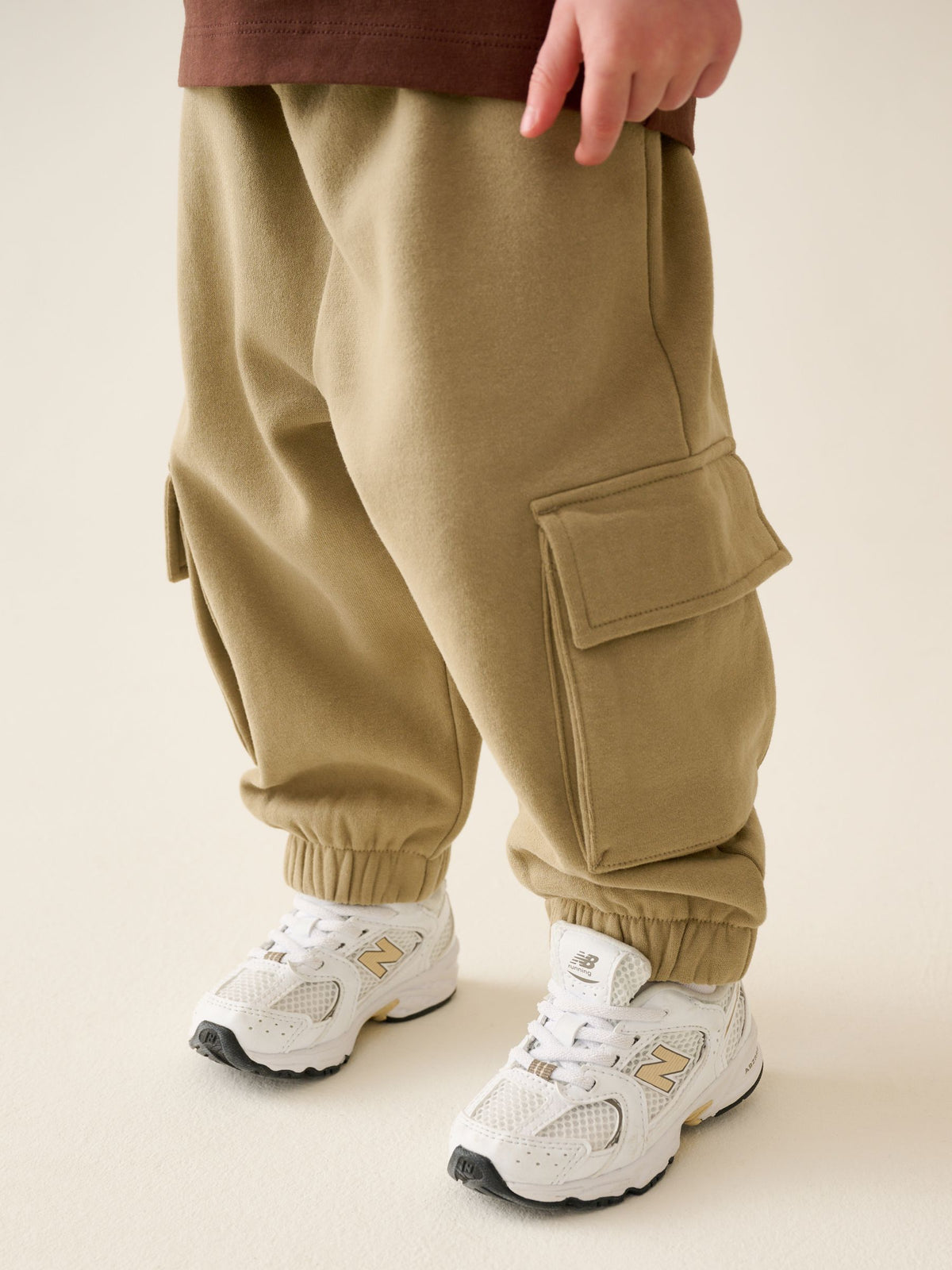 Brown/Cream T-Shirt & Joggers Set 4 Peice (3mths-7yrs)
