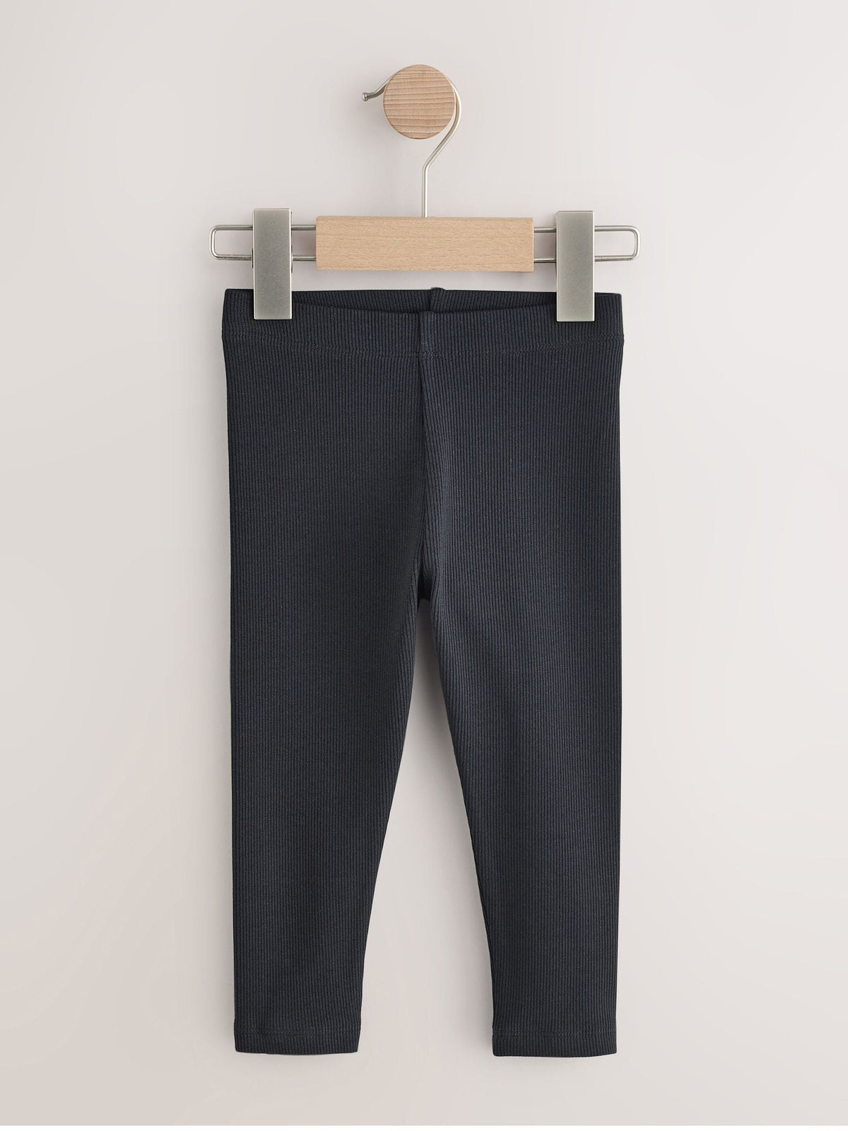 Brown/Grey Ribbed Leggings 5 Pack (3mths-7yrs)