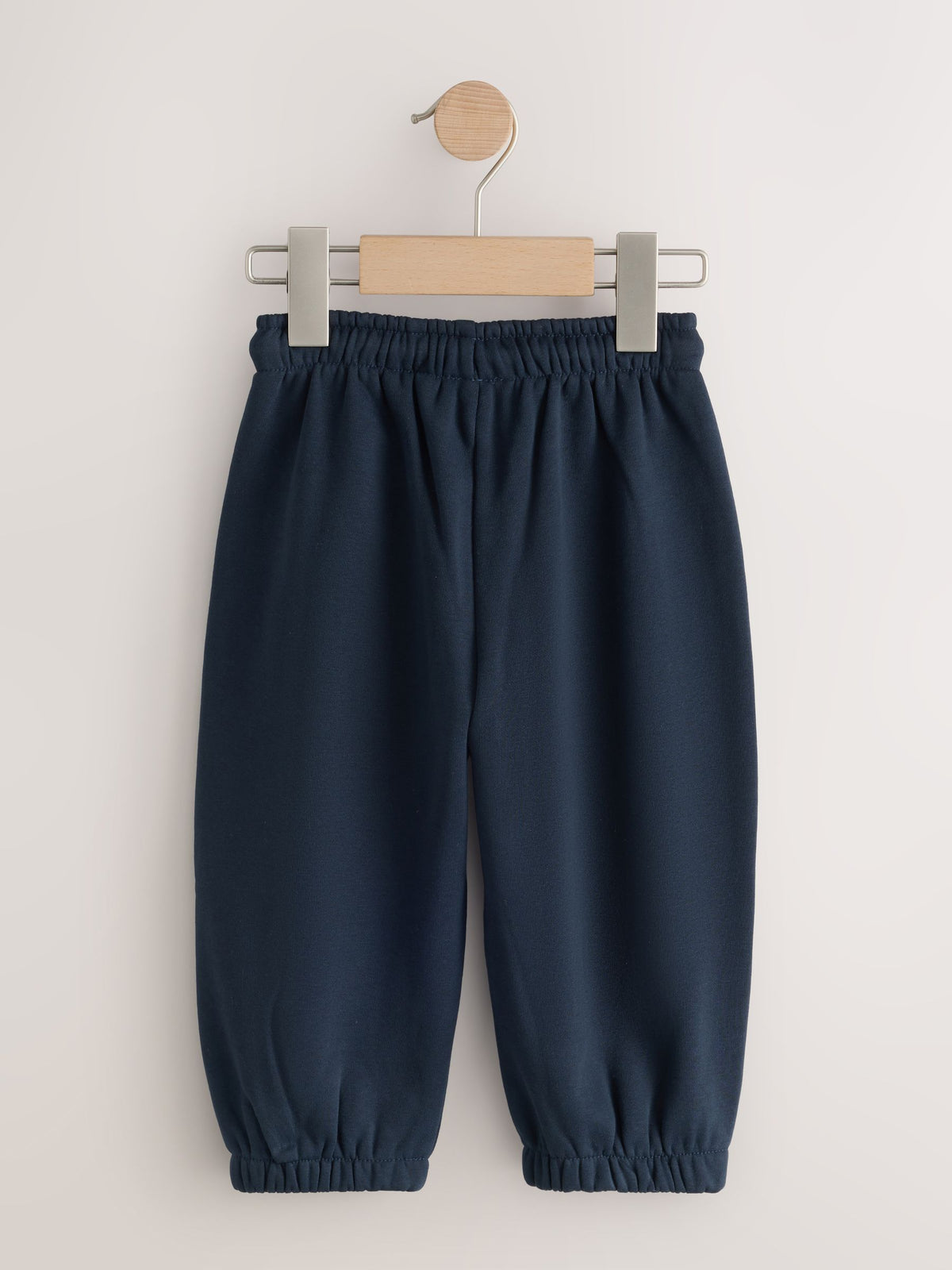 Blue/Navy Wide Cuffed Joggers 3 Pack (3mths-7yrs)