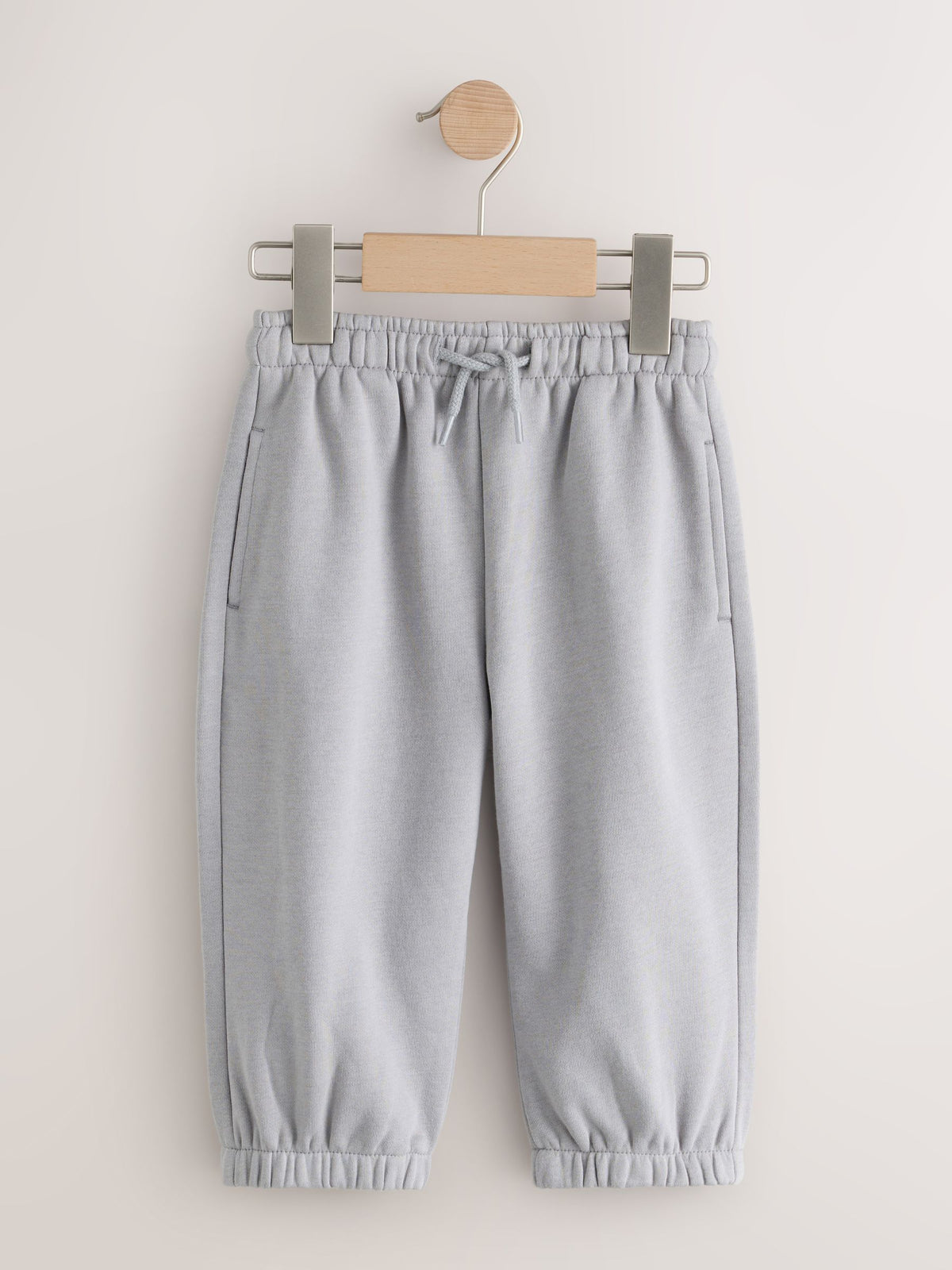 Blue/Navy Wide Cuffed Joggers 3 Pack (3mths-7yrs)