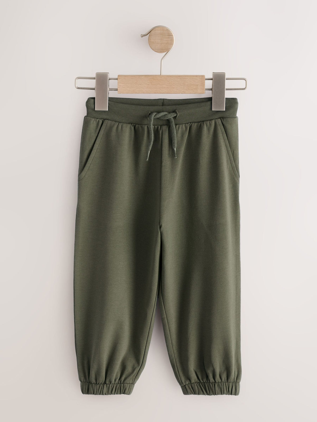 Grey/Black/Green Regular Fit Joggers 5 Pack (3mths-7yrs)