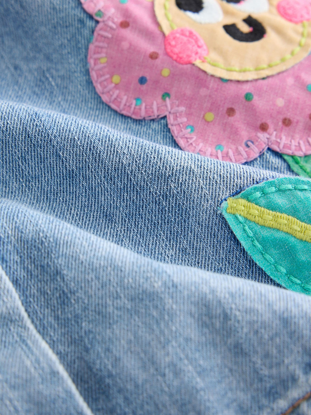 Blue Denim Long Sleeve Dress (3mths-8yrs)