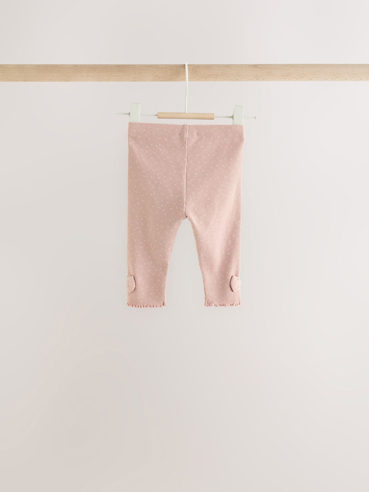 Pink/Cream Fur Baby Gilet Top and Leggings 3 Piece Set (0mths-2yrs)