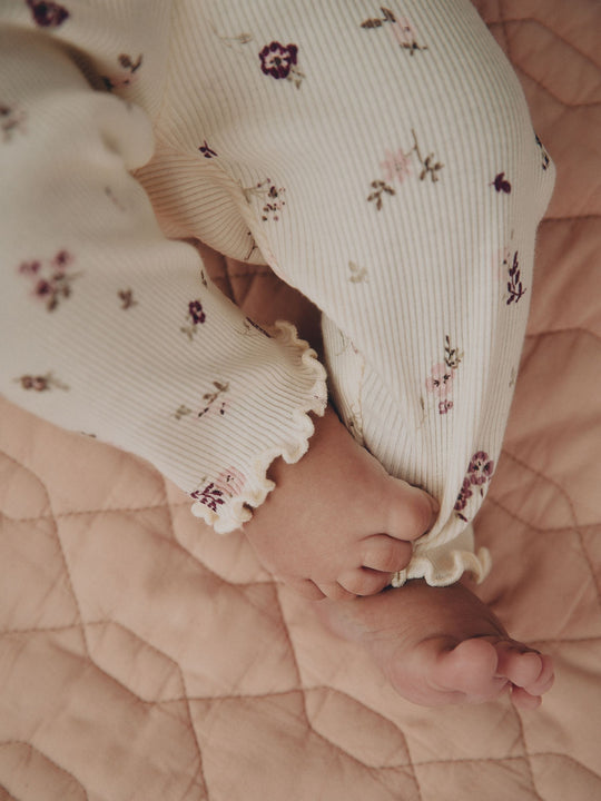 Pink Bunny Long Sleeve Top and Leggings Baby 2 Piece Set (0mths-2yrs)