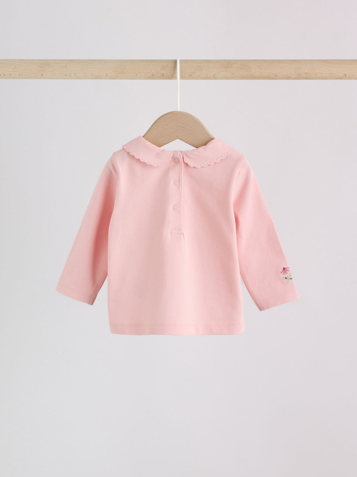 Pink Bunny Long Sleeve Top and Leggings Baby 2 Piece Set (0mths-2yrs)