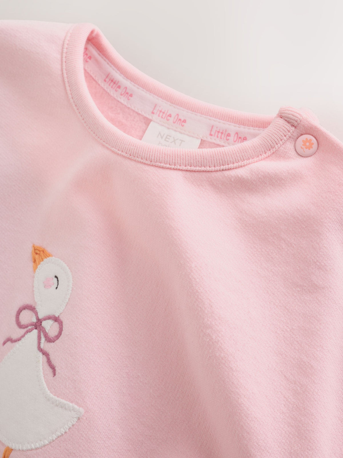 Pink Duck Sweat Top and Leggings Set (0mths-2yrs)