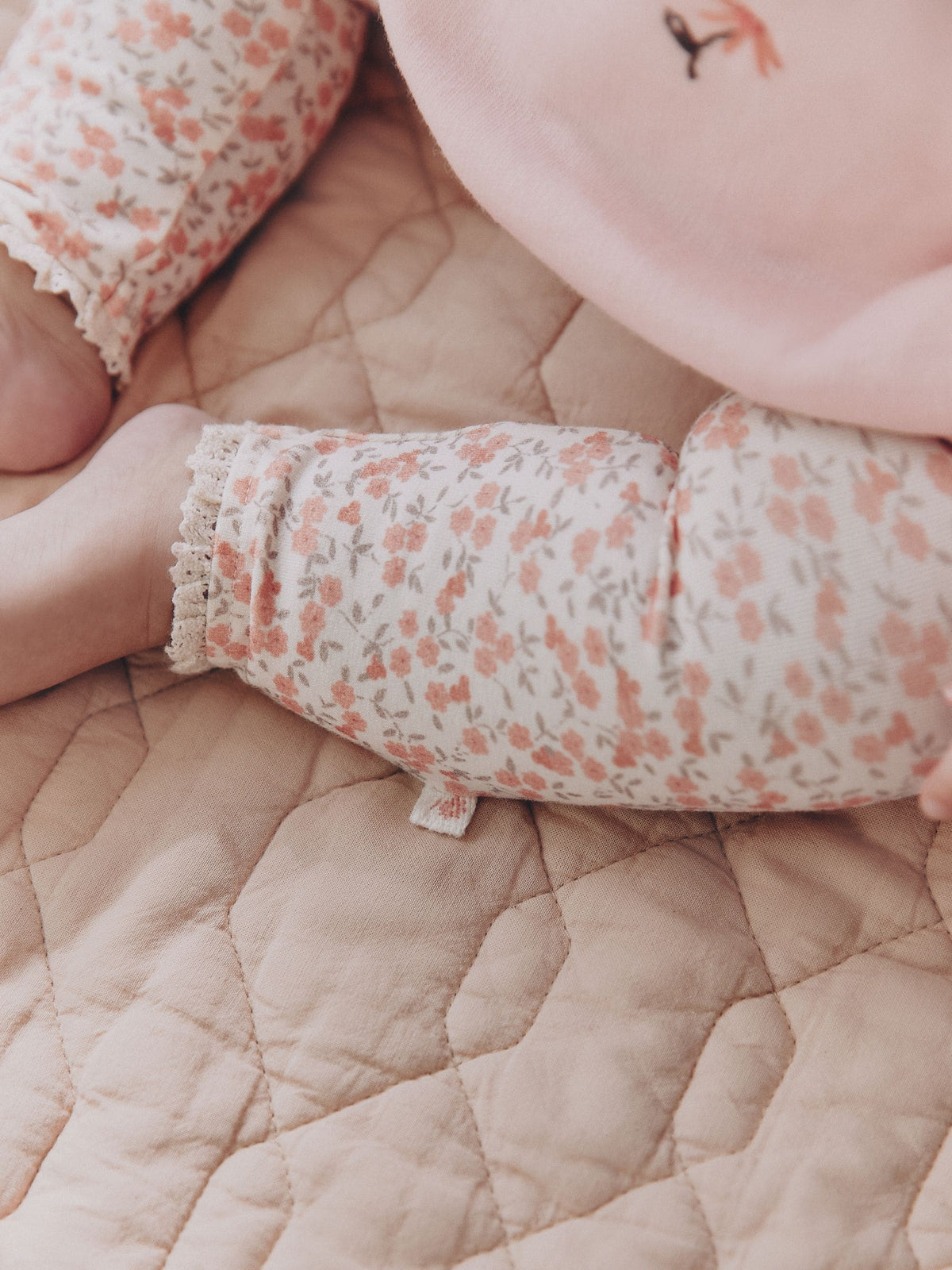 Pink Duck Sweat Top and Leggings Set (0mths-2yrs)