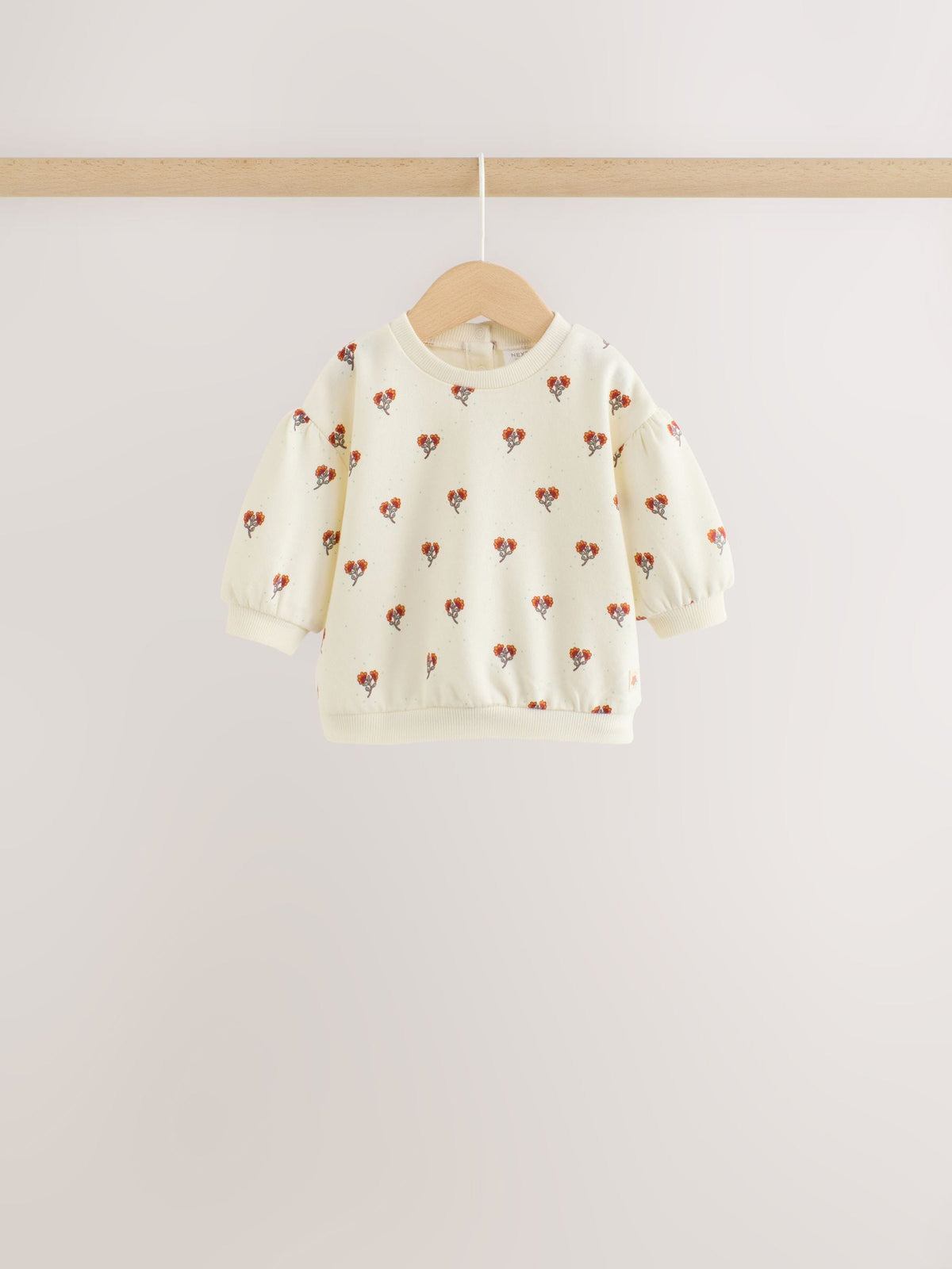 Green Floral Baby Sweat Top And Joggers 6 Pack (0mths-2yrs)