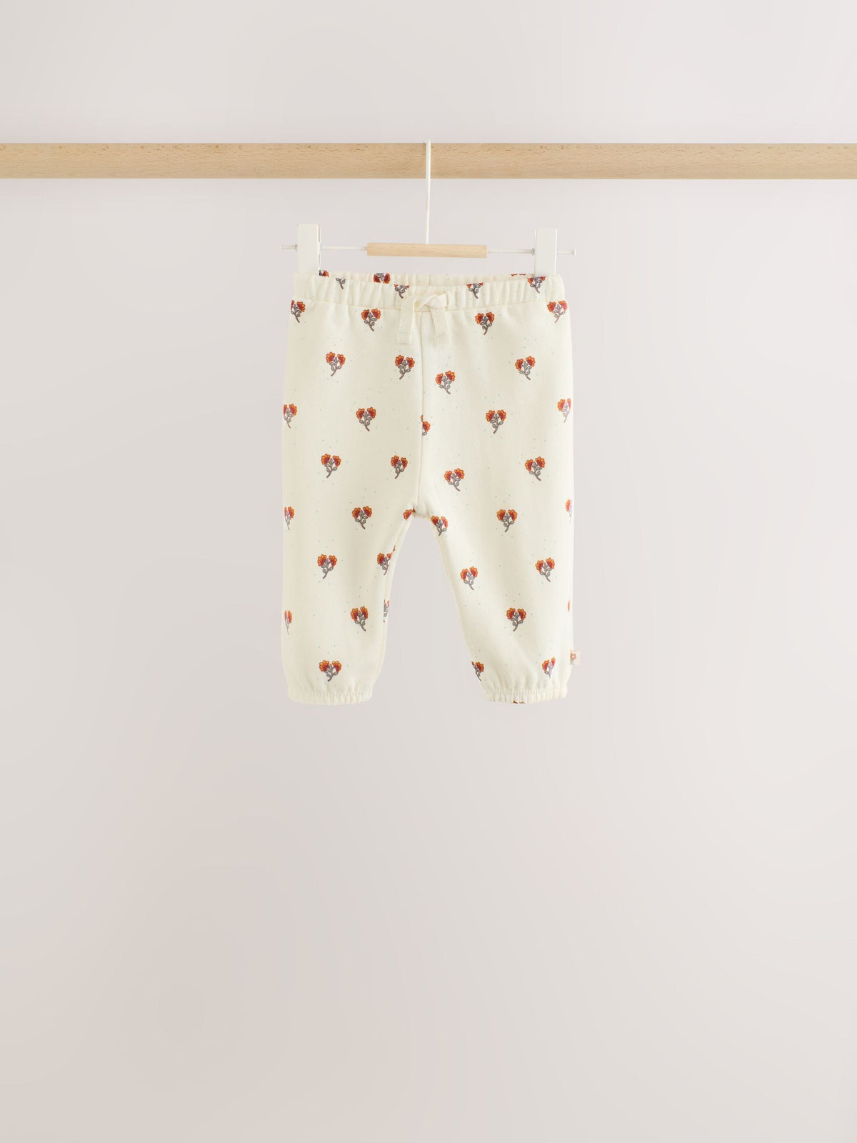 Green Floral Baby Sweat Top And Joggers 6 Pack (0mths-2yrs)