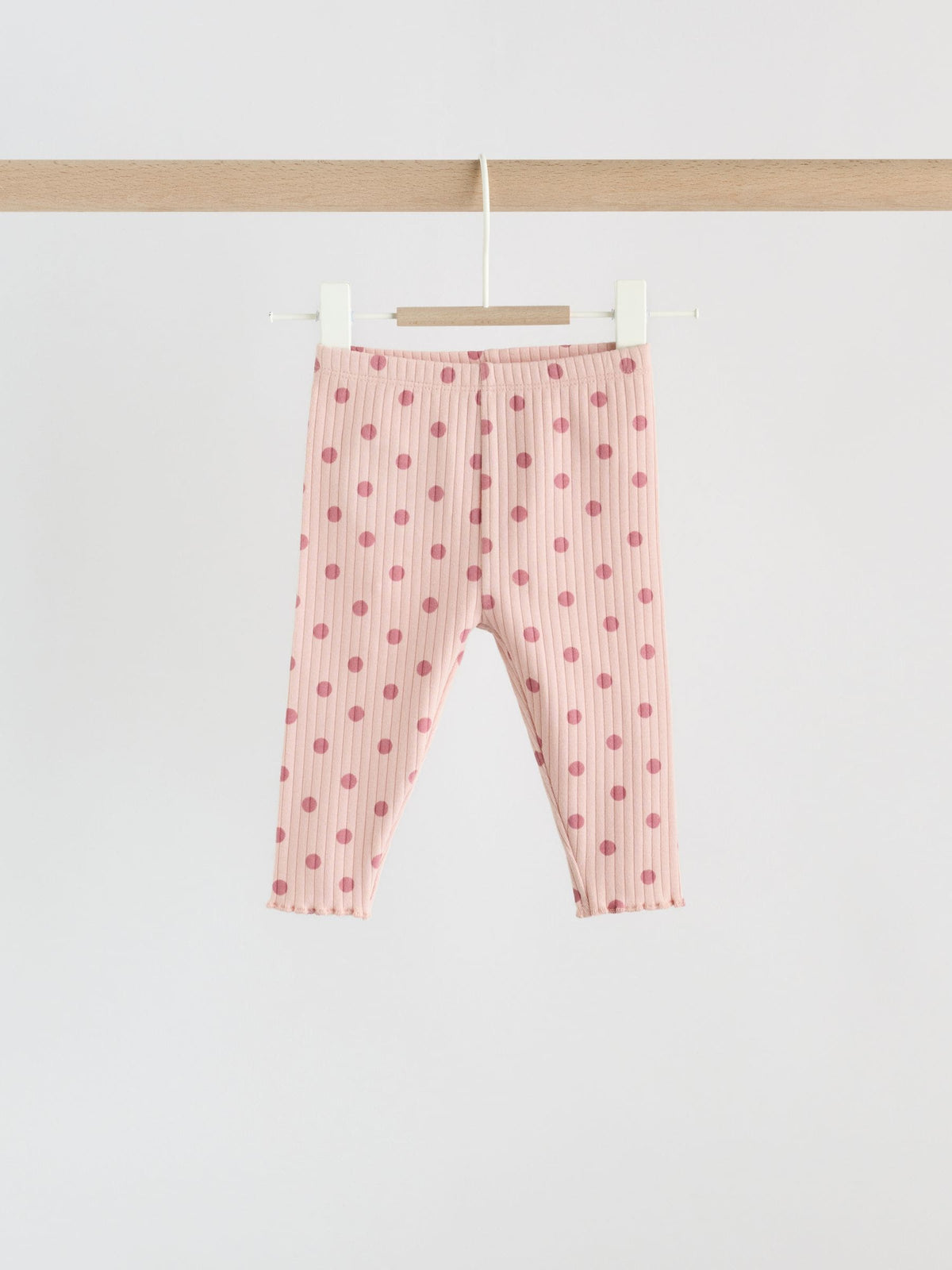 Chocolate Brown and Pink Spot Baby Sweater and Leggings Set 6 Piece (0mths-2yrs)