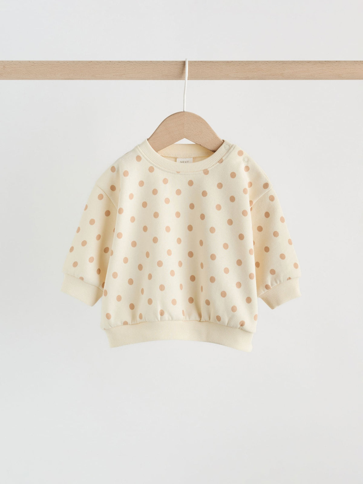Chocolate Brown and Pink Spot Baby Sweater and Leggings Set 6 Piece (0mths-2yrs)