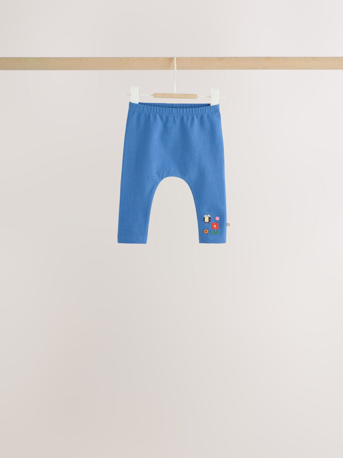Navy Stripe Long Sleeve T-Shirt And Leggings Baby 6 Piece Set (0mths-2yrs)