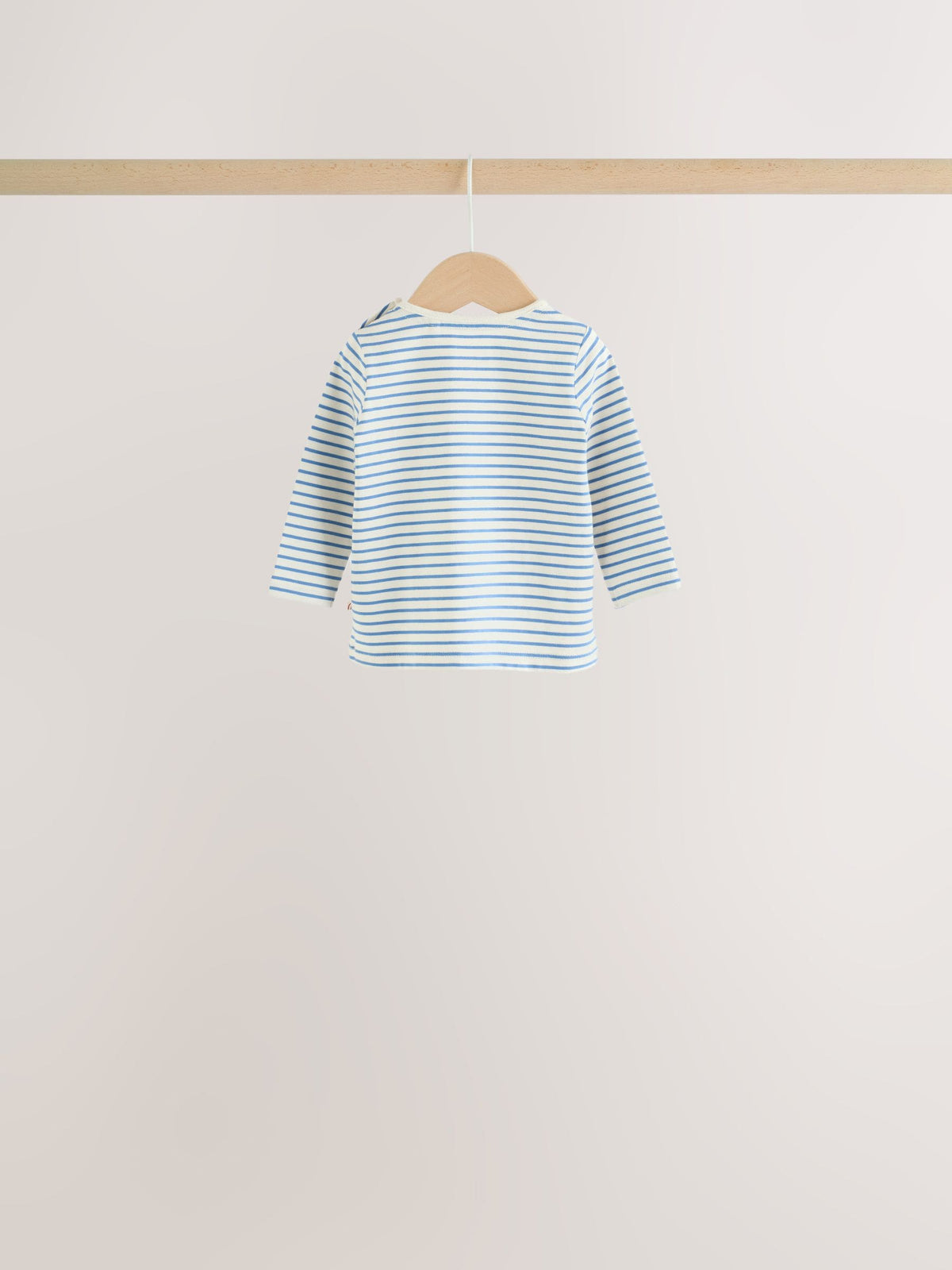 Navy Stripe Long Sleeve T-Shirt And Leggings Baby 6 Piece Set (0mths-2yrs)