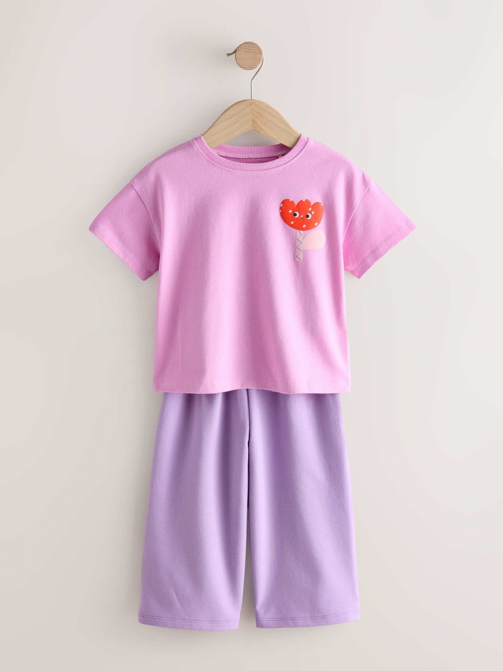 Green/Pink Top & Trousers Set 2 Pack (3mths-7yrs)