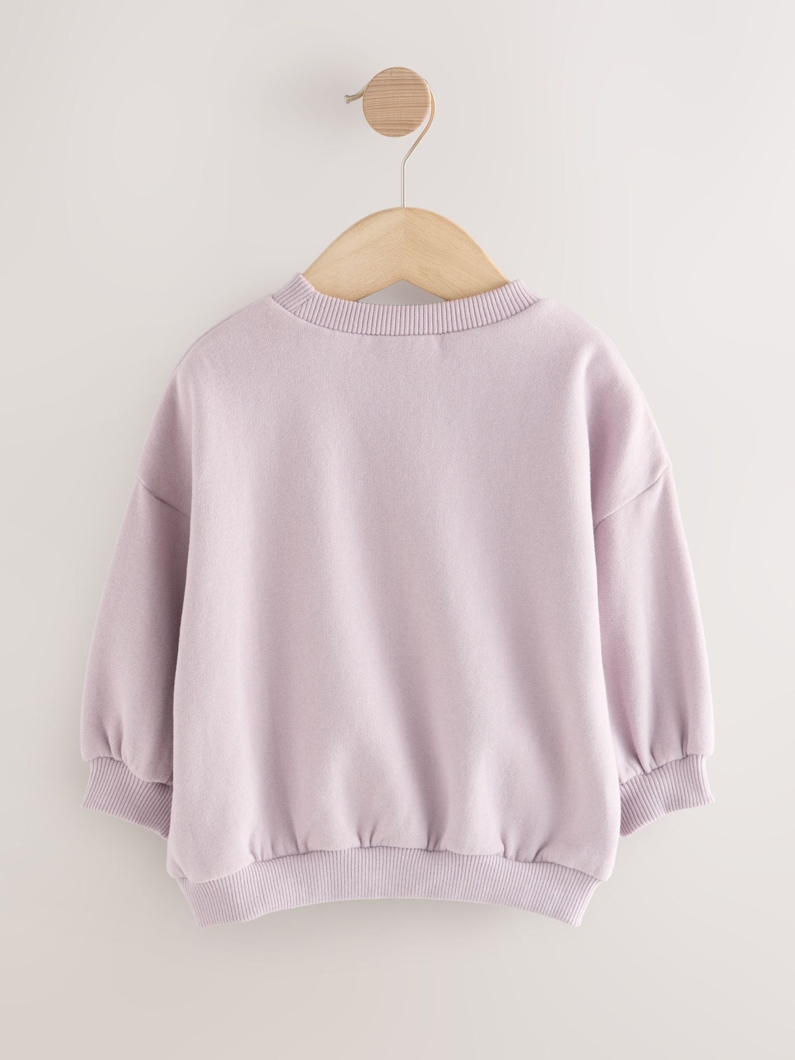 Lilac Purple Sister Crew Neck Sweatshirt (3mths-7yrs)