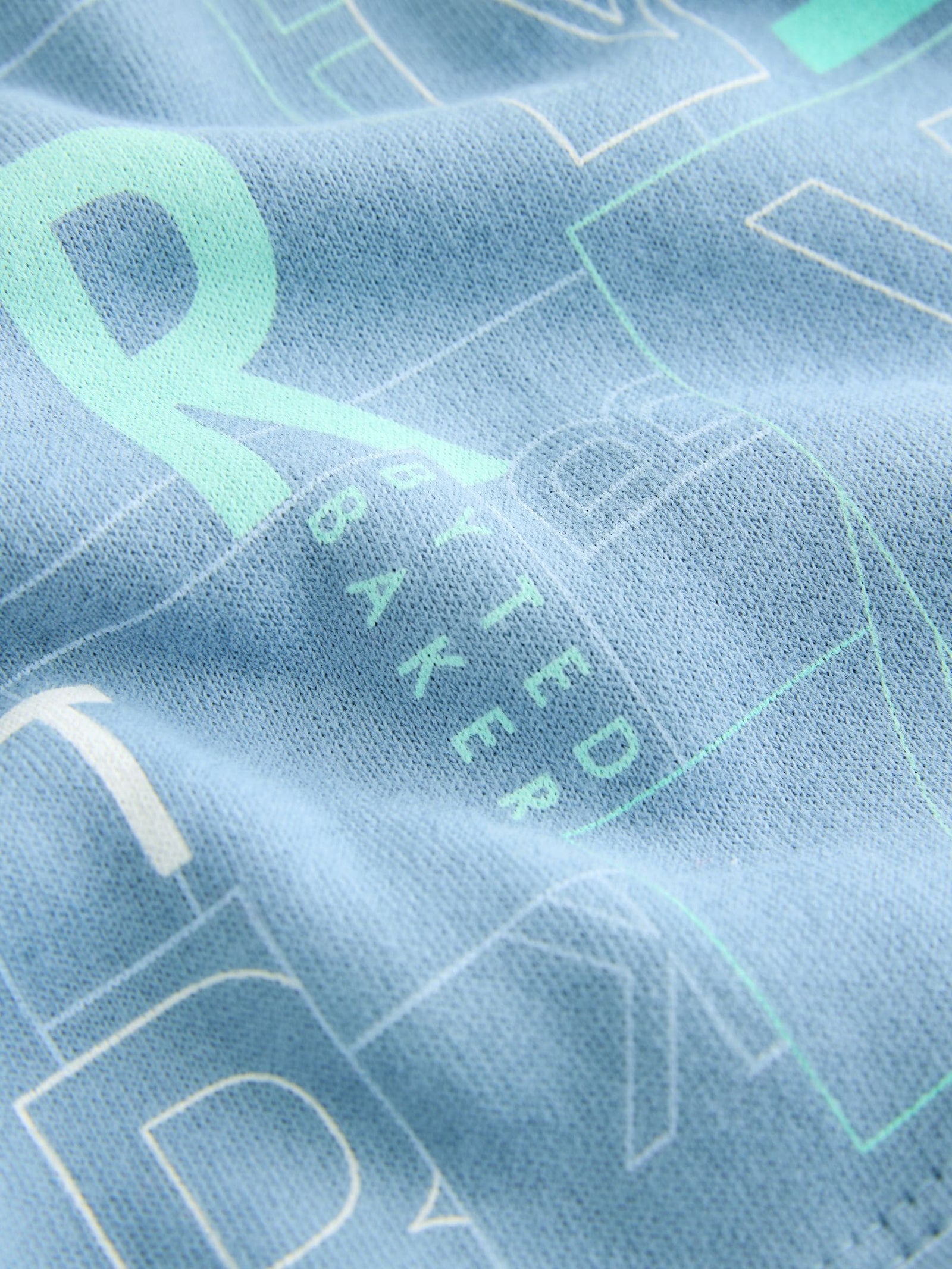 Baker by Ted Baker Letter Print Mockable Rompersuit