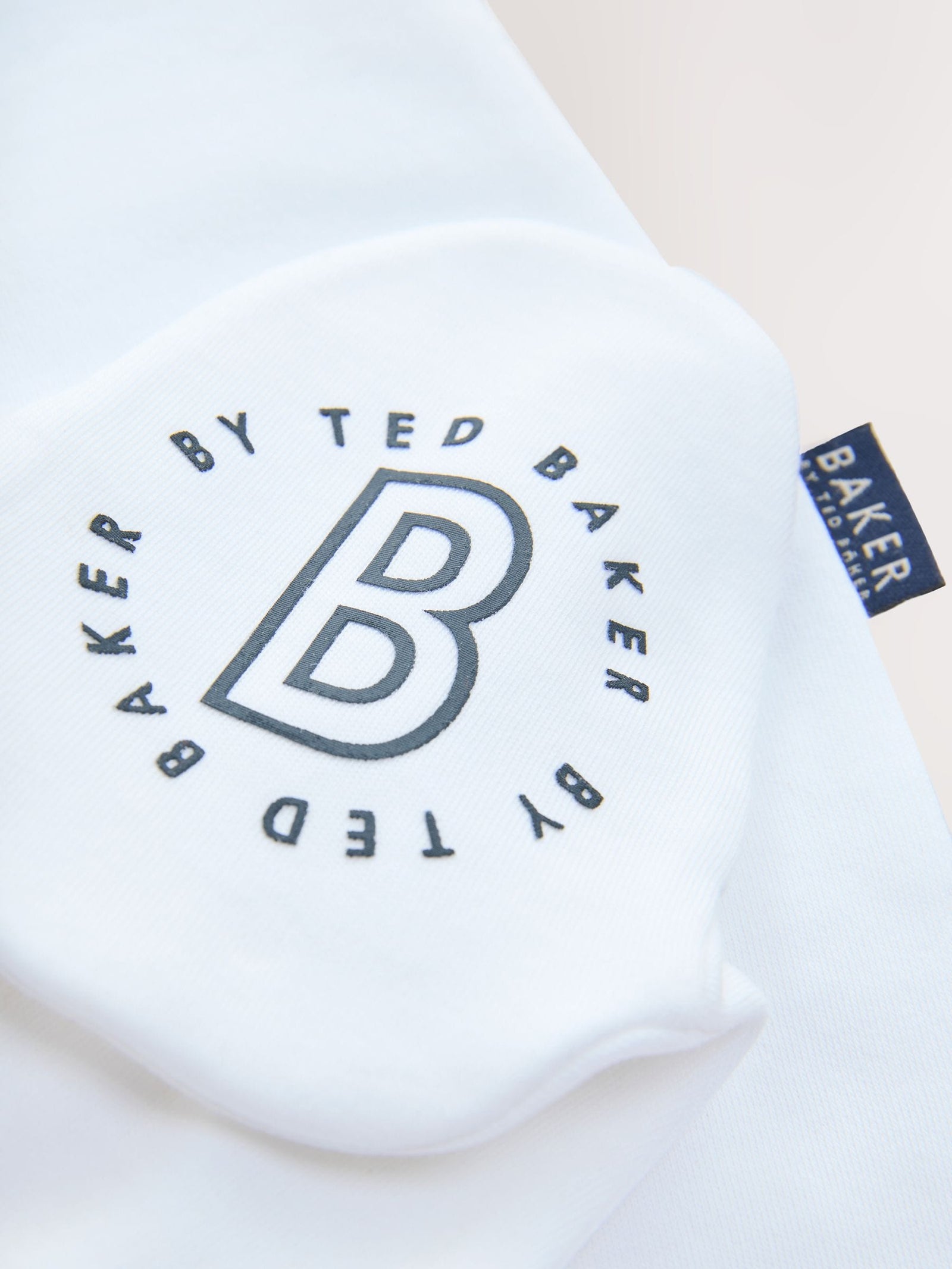 Baker by Ted Baker Born In 2026 White Sleepsuit