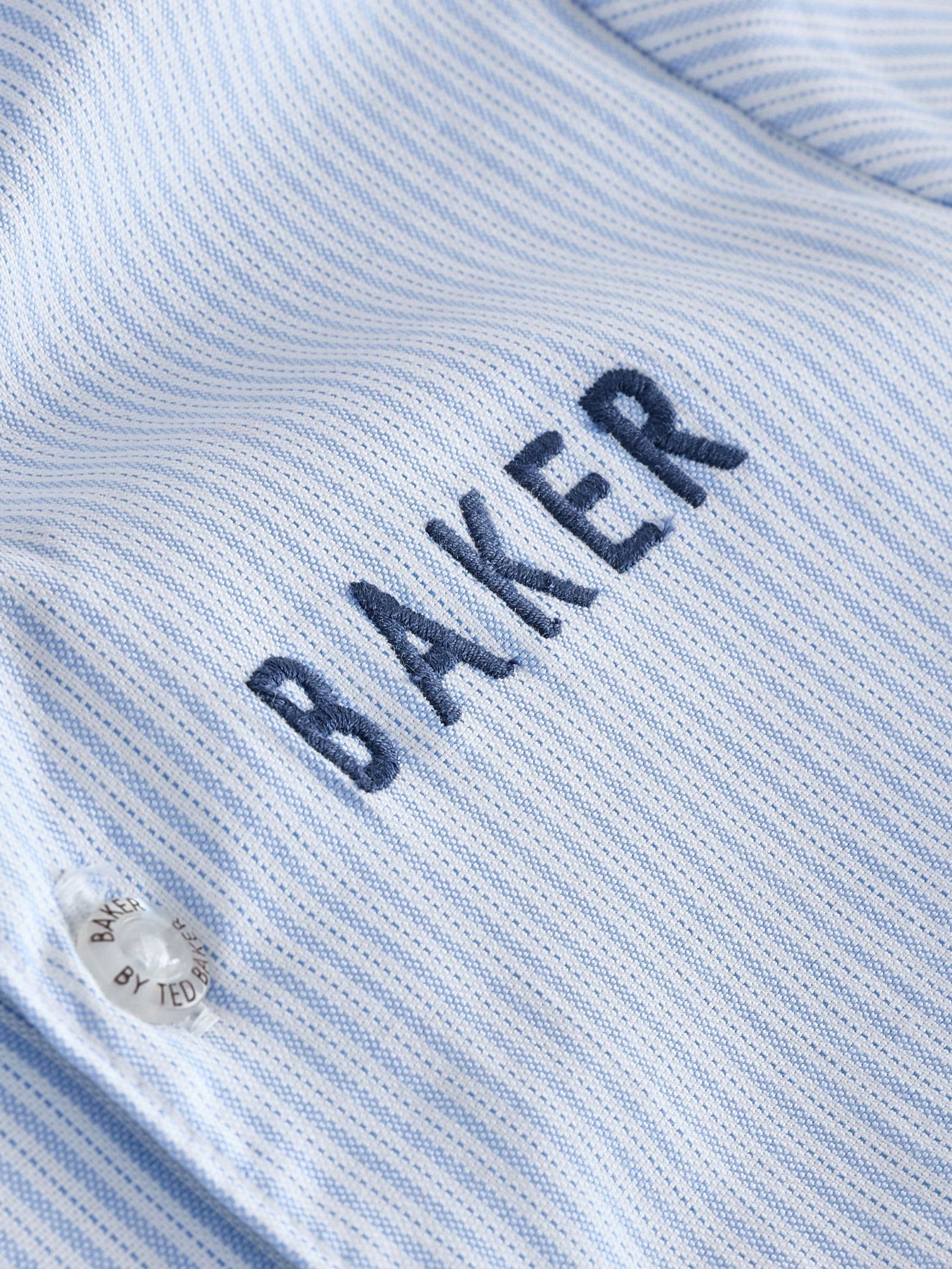 Baker by Ted Baker Blue/Navy Textured Smart Romper