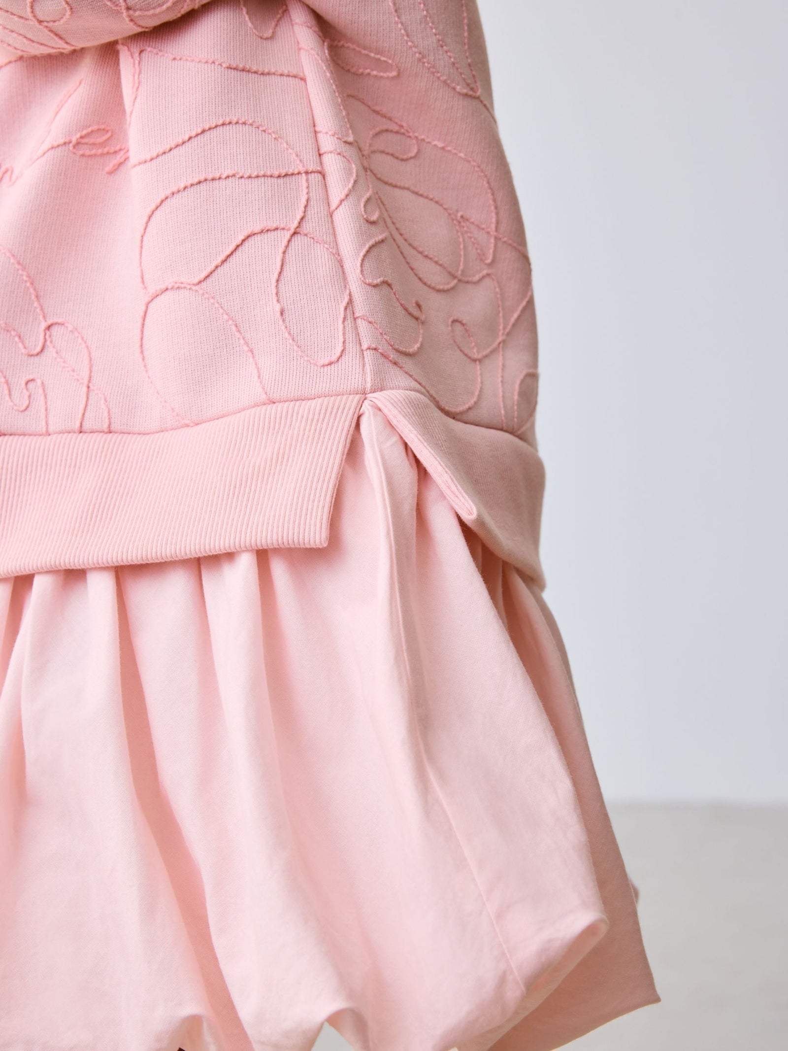 Baker by Ted Baker Corded Bubble Hem Mockable Dress