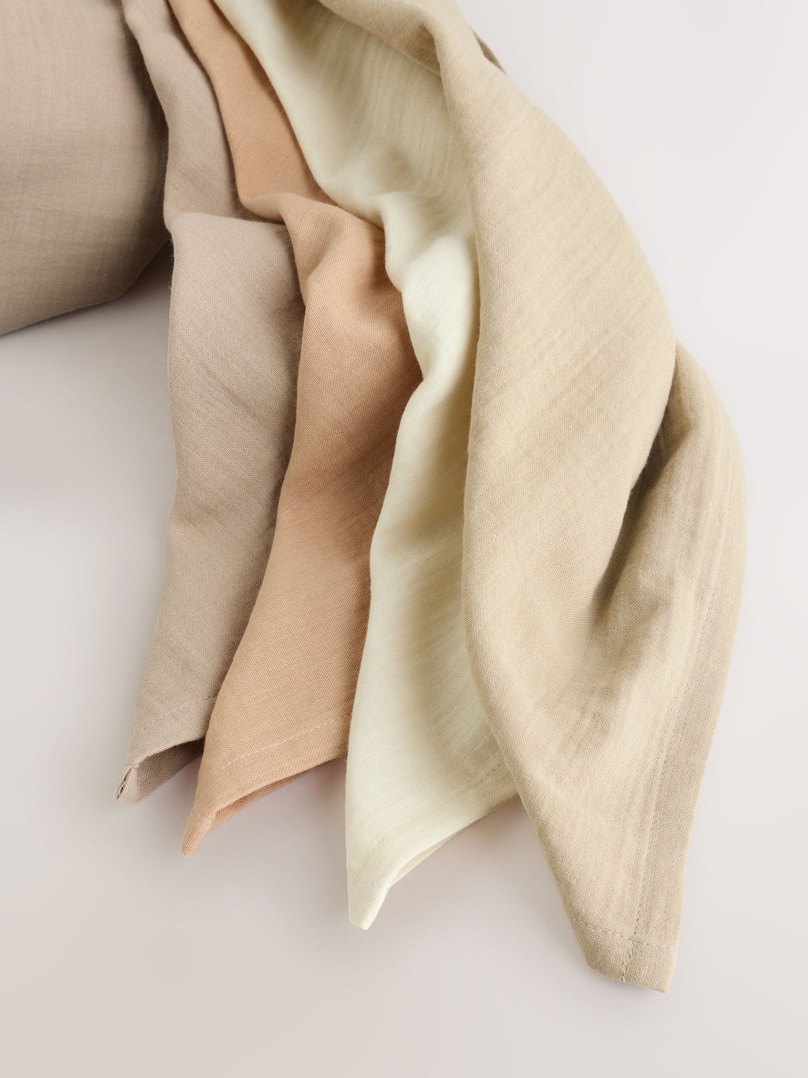 Neutral Baby Muslins Cloths 4 Pack
