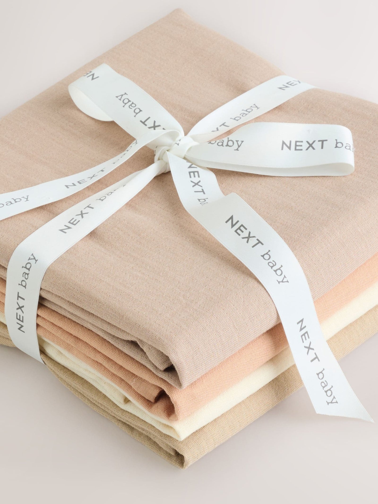 Neutral Baby Muslins Cloths 4 Pack