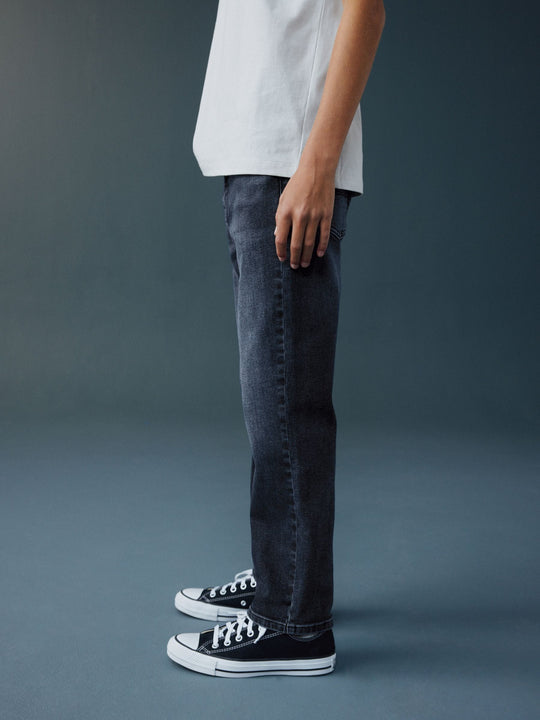 Blue Ink Loose Fit Stretch Jeans (3-17yrs)