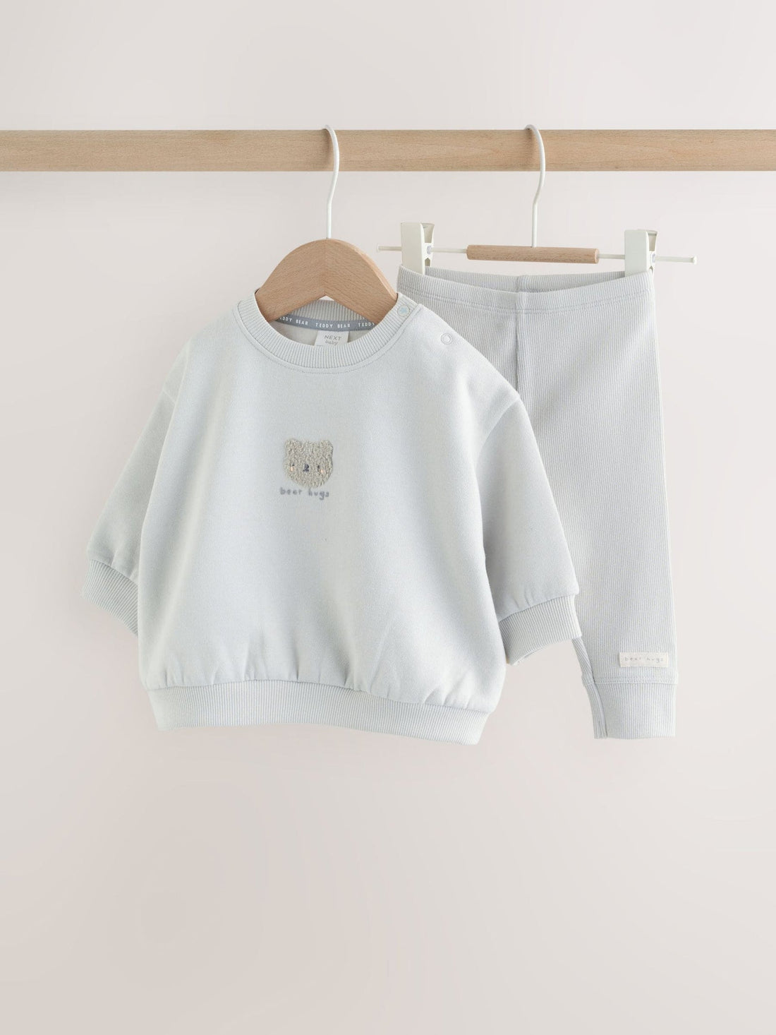 Grey Bear Sweat and Leggings Baby Set (0mths-2yrs)