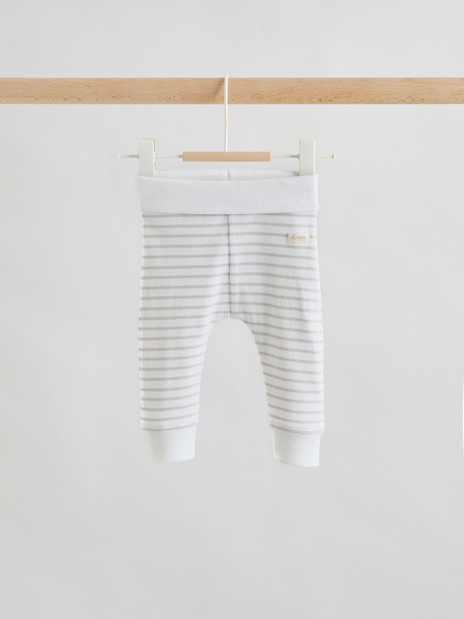 White Jersey Jacket Bodysuit and Leggings 3 Piece Baby Set (0mths-2yrs)
