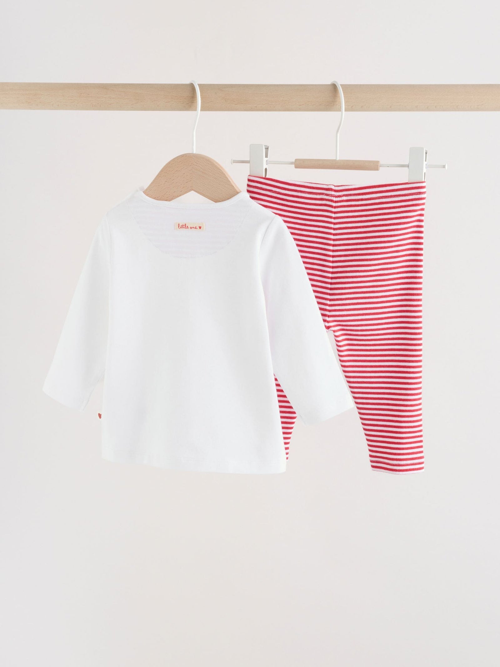 Red Little Valentine T-Shirt and Leggings Baby Set (0mths-2yrs)