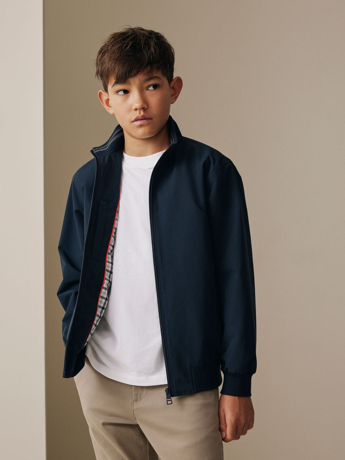 Navy Harrington Jacket (3-16yrs)