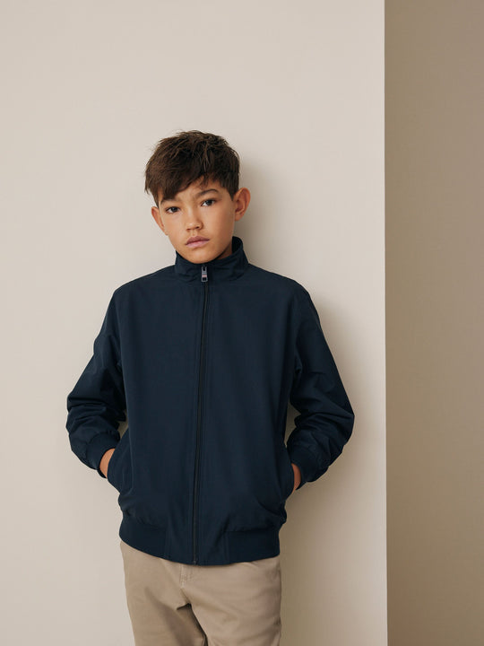 Navy Harrington Jacket (3-16yrs)