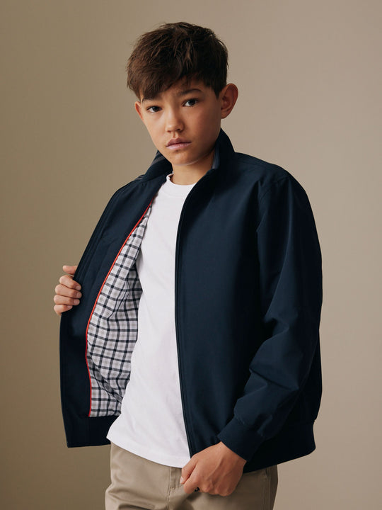 Navy Harrington Jacket (3-16yrs)