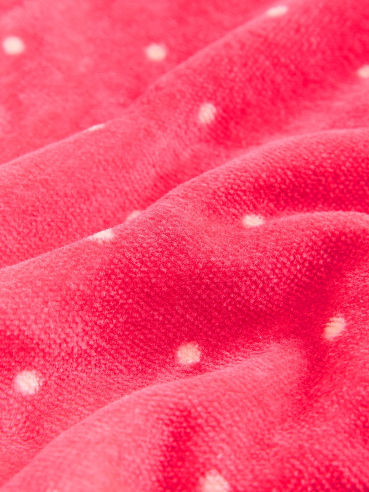 Red Strawberry Towelling Poncho (9mths-10yrs)
