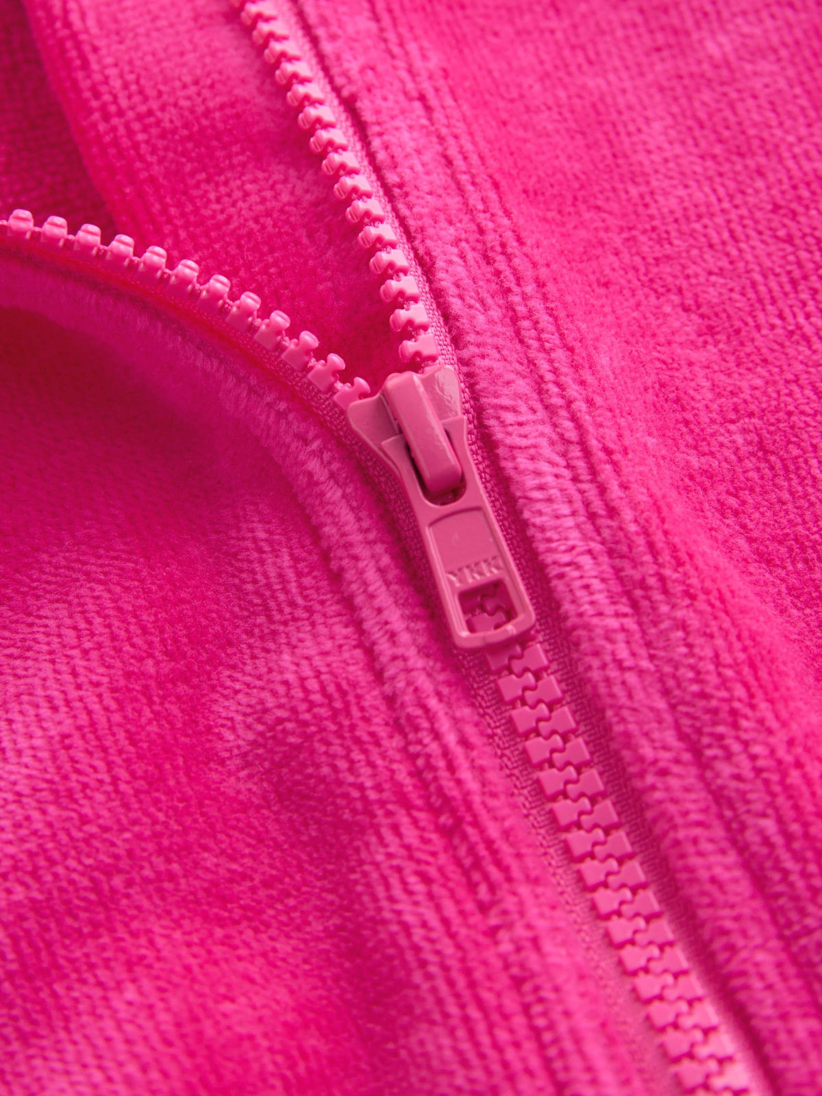 Pink Zip Towelling Poncho (3mths-7yrs)