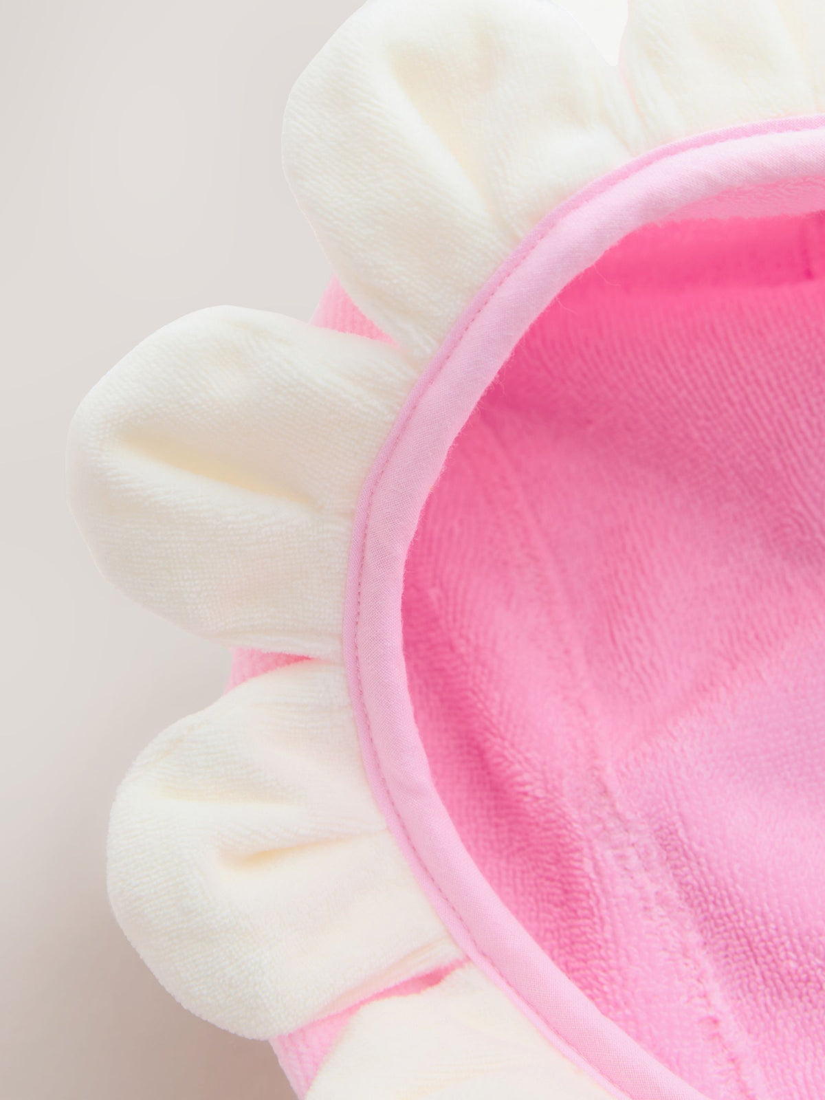 Pink Zip Towelling Poncho (3mths-7yrs)